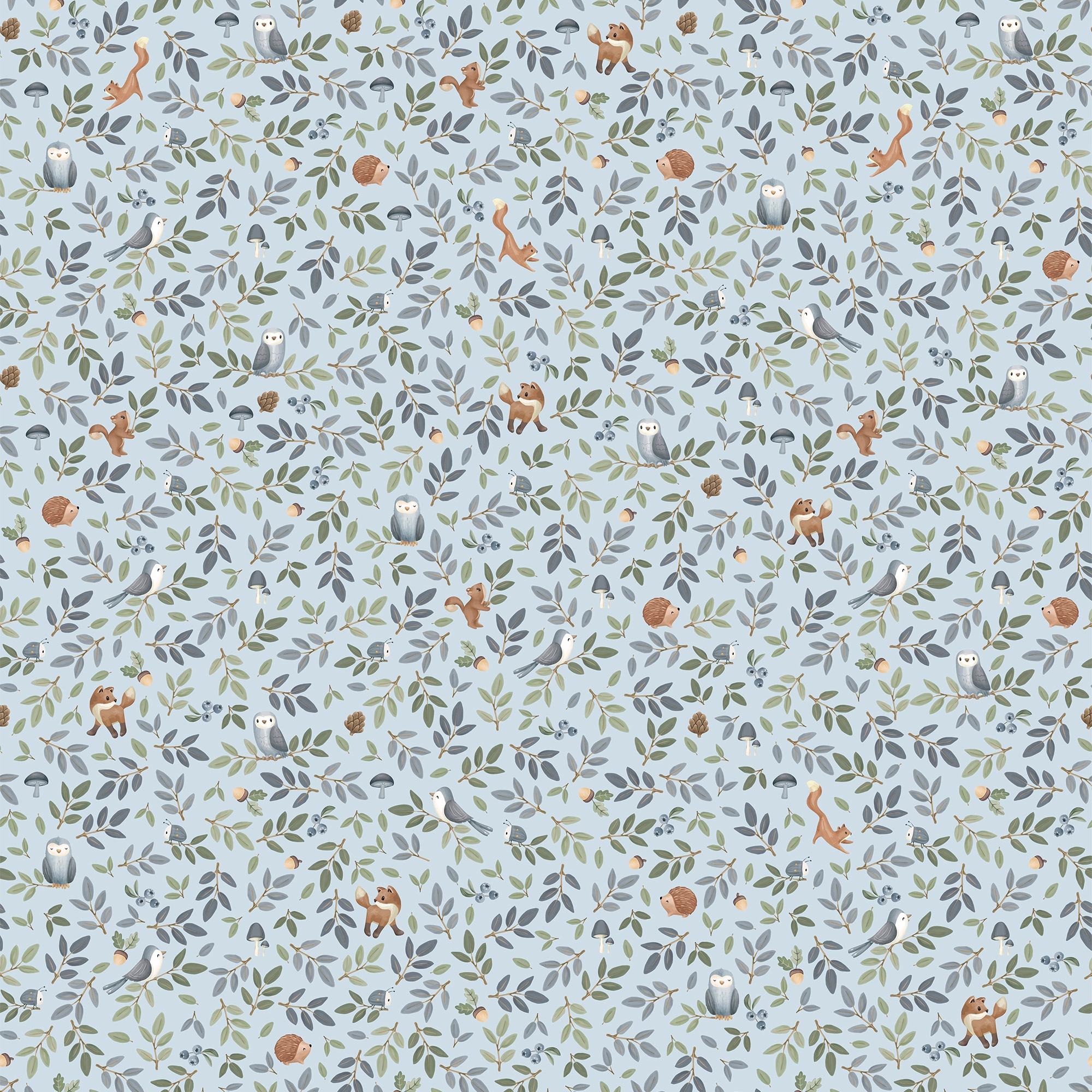 LITTLE DUTCH Fototapete »Forest Adventure«, neutral, 10mx52cm (ca. 5m2)