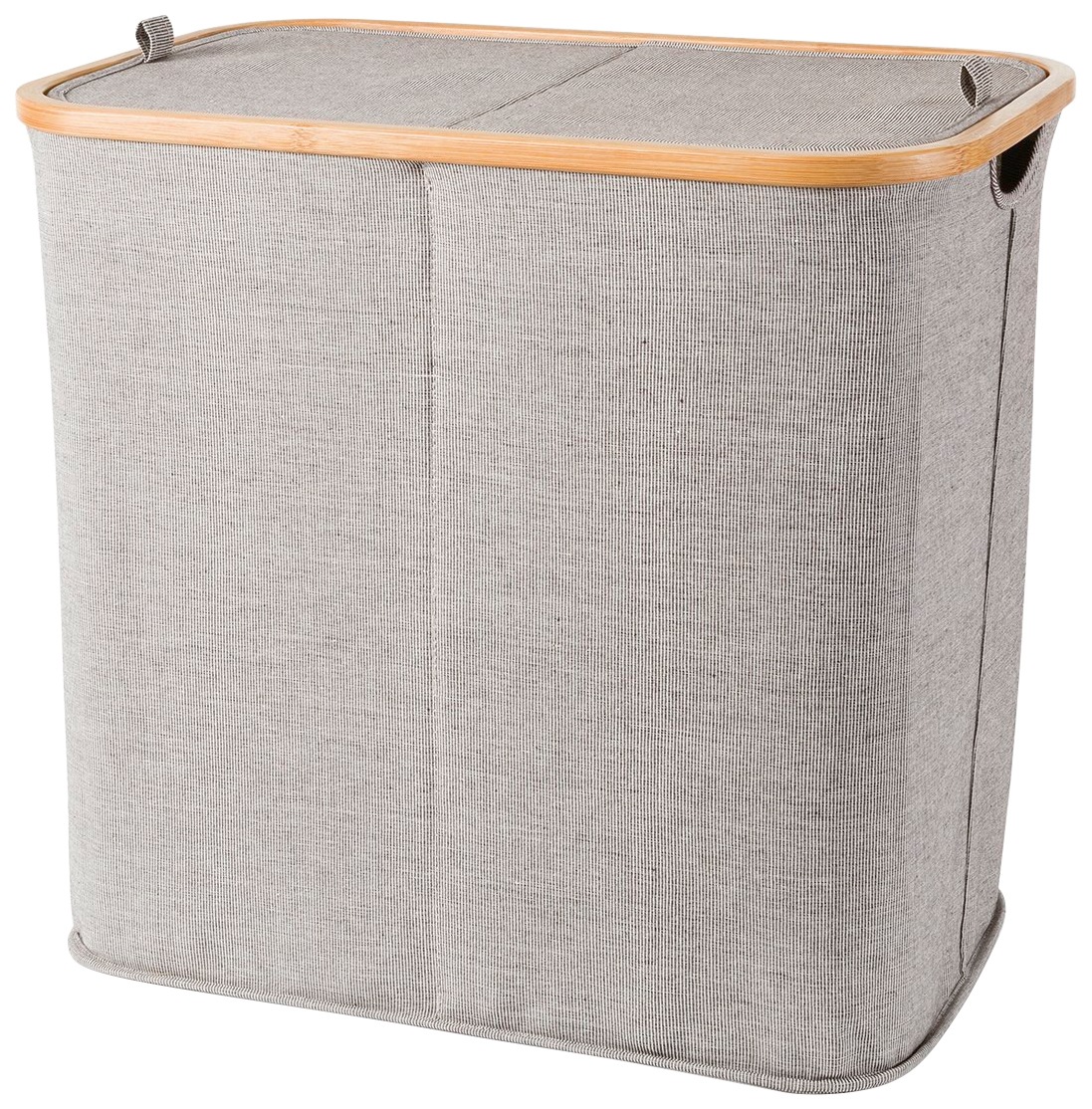 Wäschetruhe MÖVE, grau, B:54cm H:50cm T:33cm