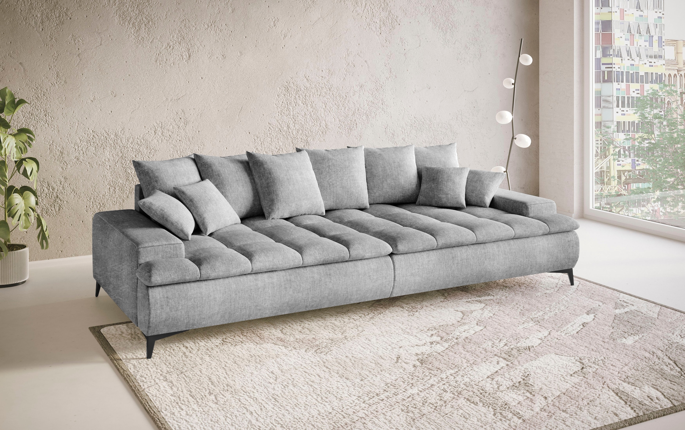 Mr. Couch Big-Sofa »Haiti III«, Mit Kaltschaum, bis 140 kg belastbar
