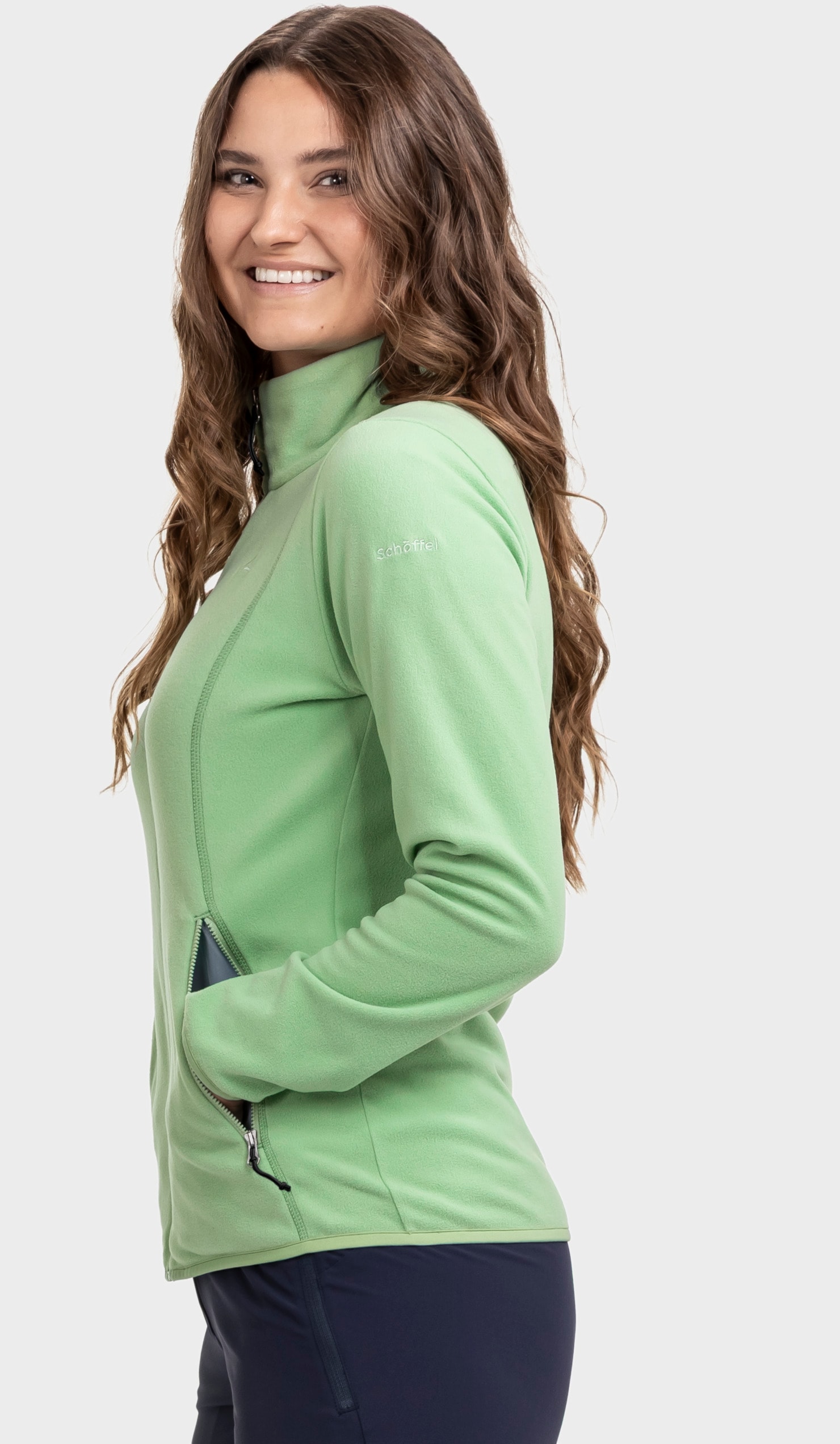 Schöffel Fleecejacke »Fleece Jk Style Ash WMS« ohne Kapuze