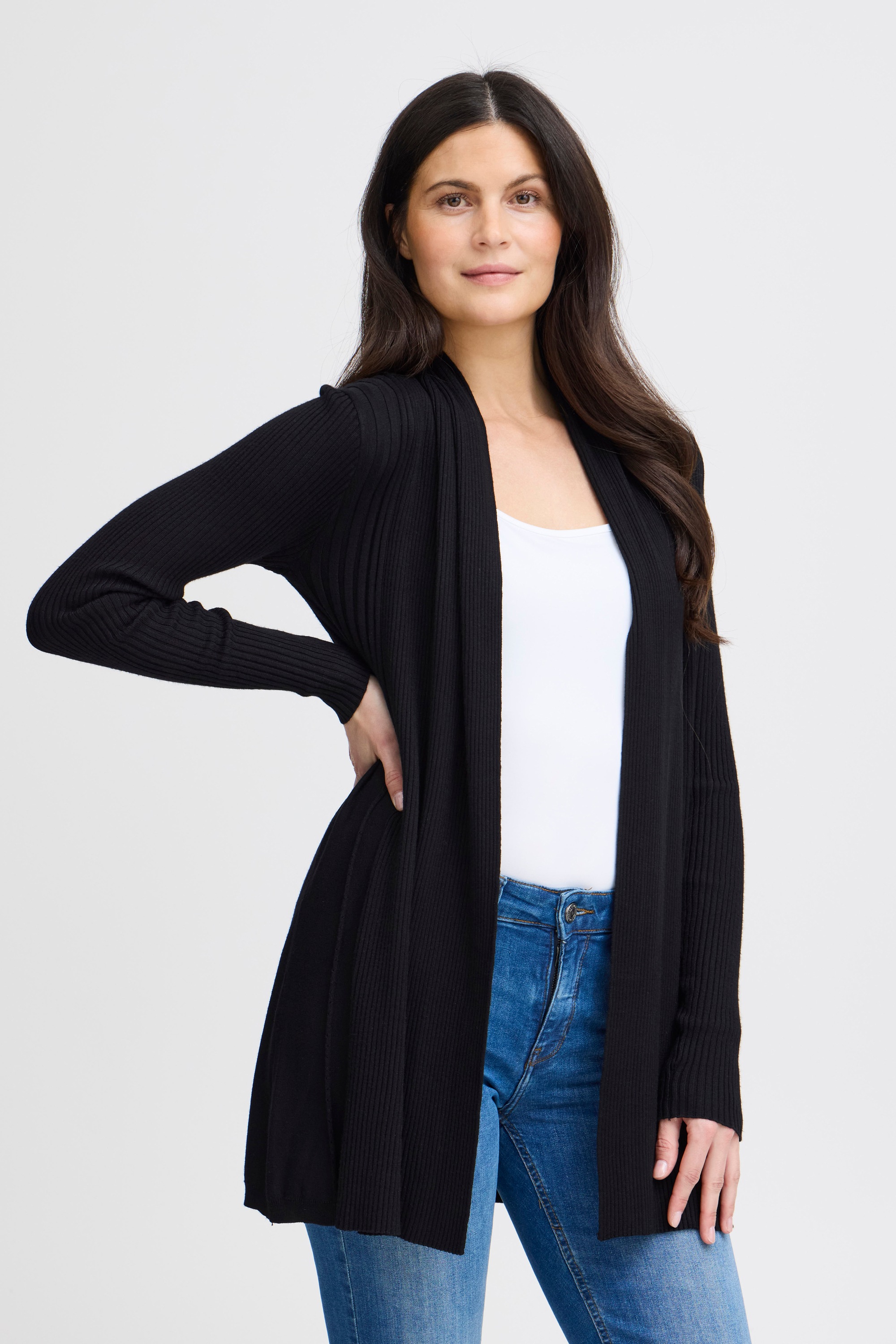 fransa Strickjacke »Strickjacke FRZubasic«