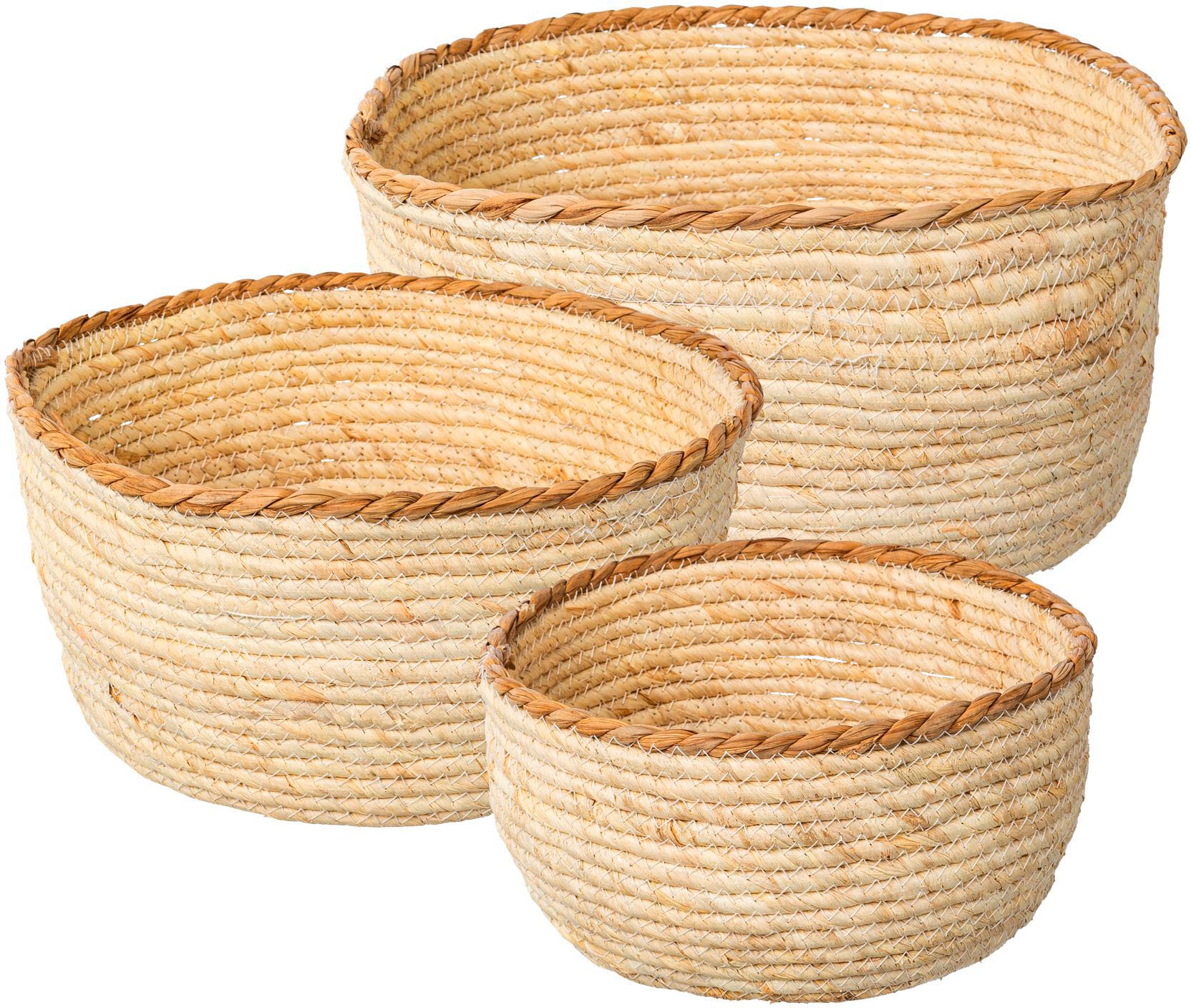 Creativ home Dekoschale »Schale«, (Set, 3 St.) günstig online kaufen