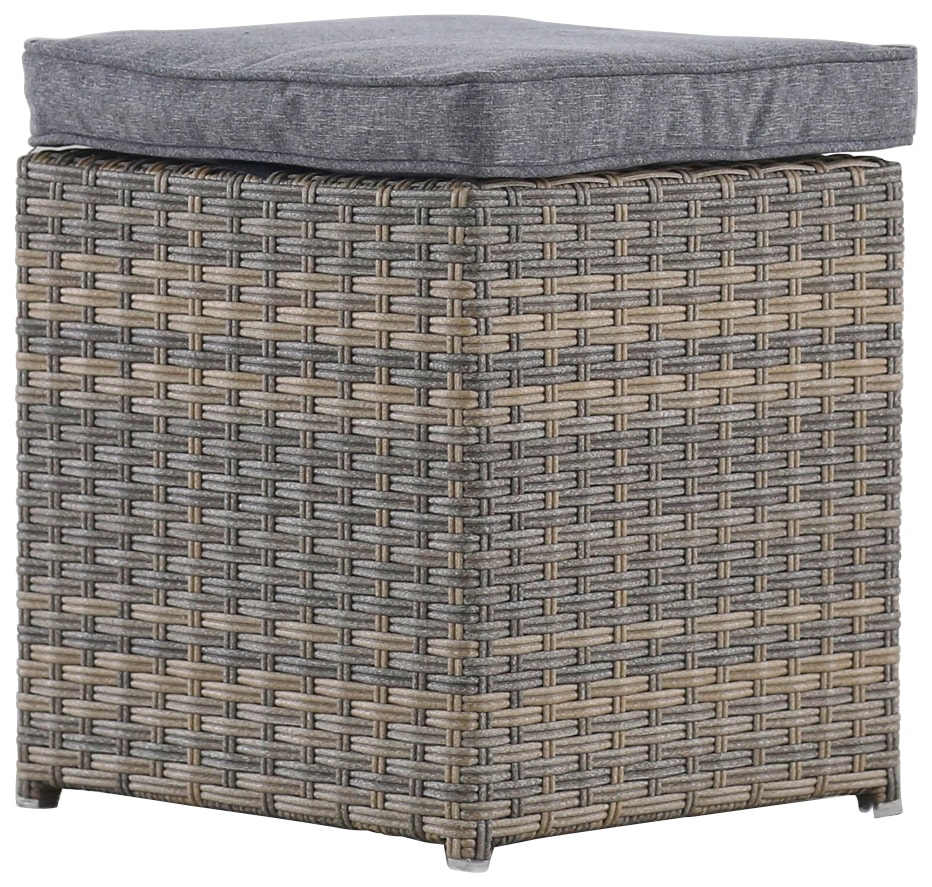 KONIFERA Gartenlounge-Set »Portland«, (Set, 18 tlg.), 3 Sofas, 2 Hocker, 1 Tisch