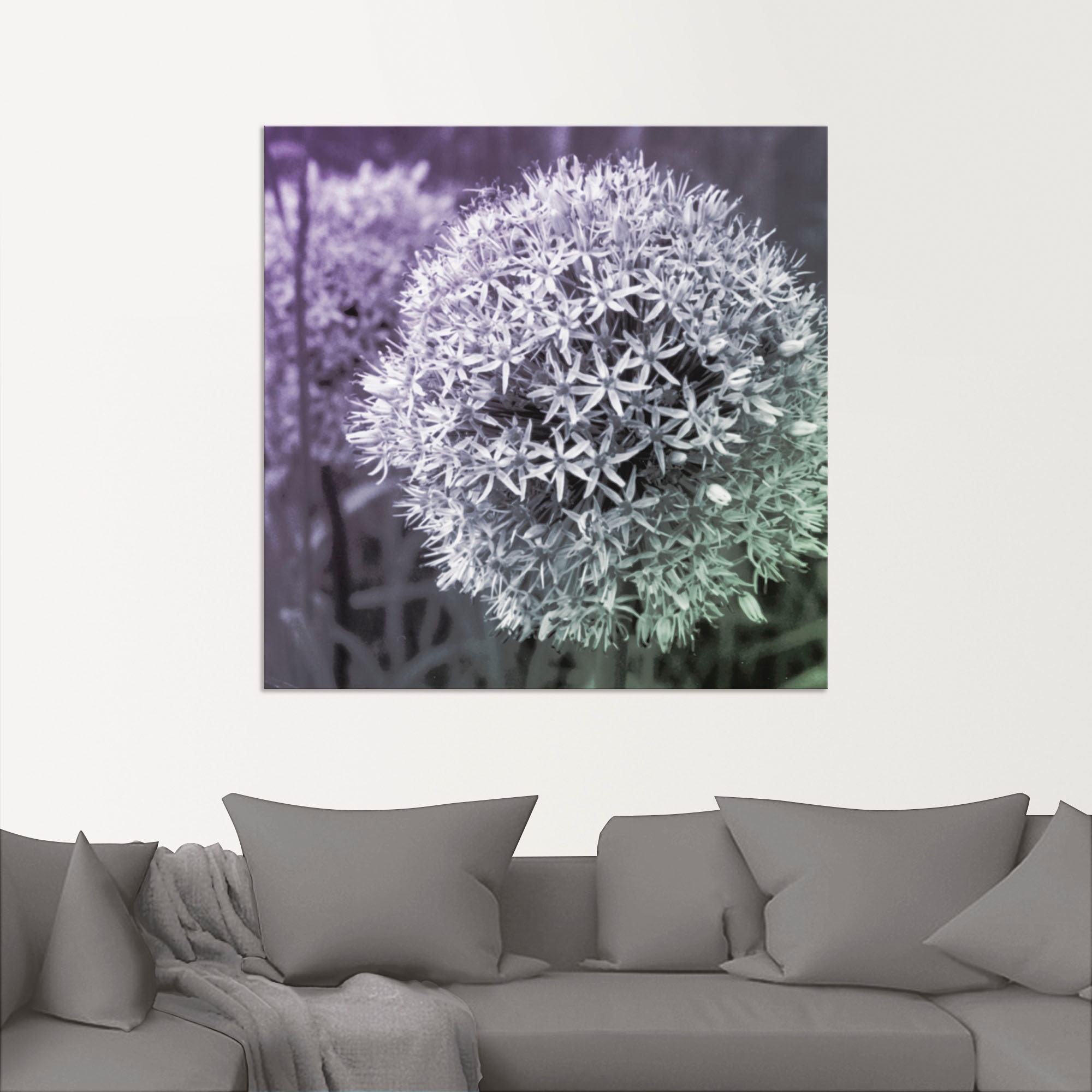 Artland Wandbild »Lila Sensation I«, Blumen, (1 St.), als Alubild, Outdoorbild, Leinwandbild, Poster, Wandaufkleber