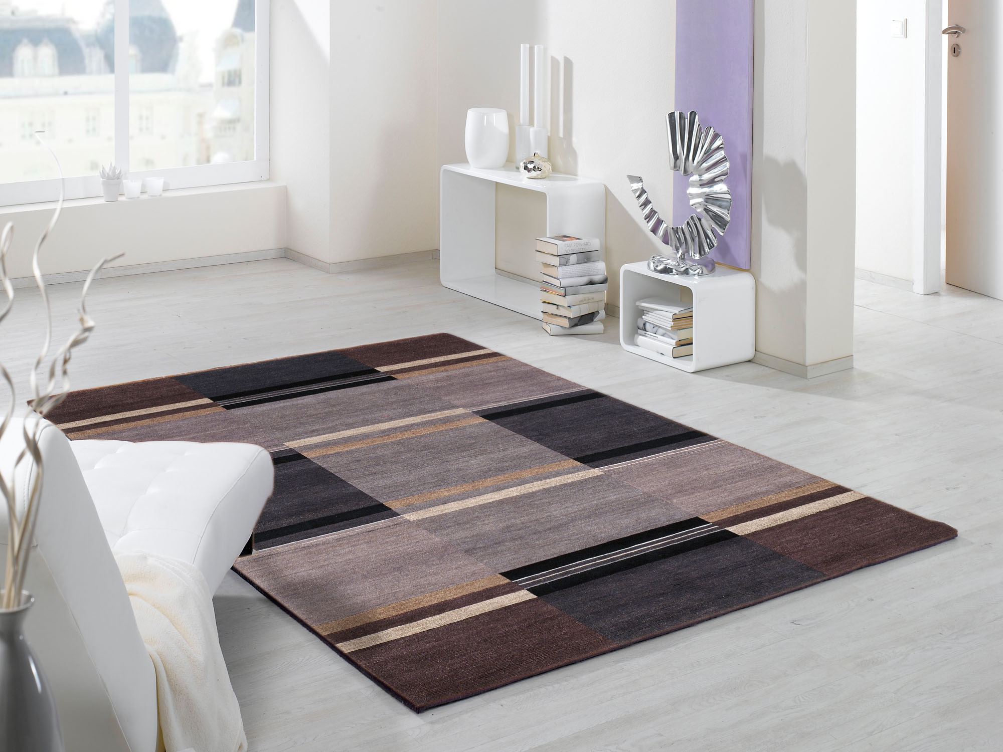 OCI DIE TEPPICHMARKE Teppich »Sensation Soya«, rechteckig, 6 mm Höhe, handgeknüpft, Wohnzimmer