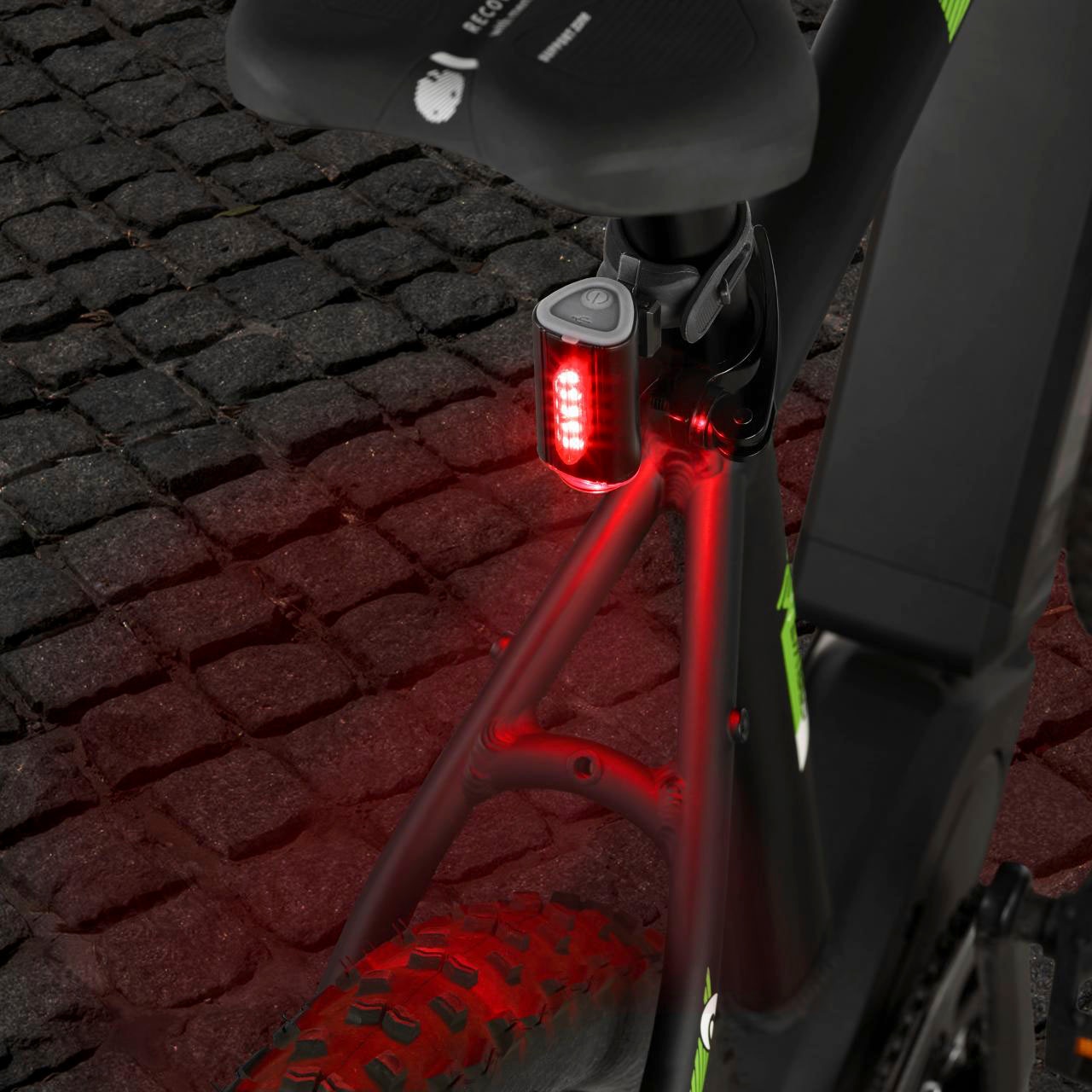 FISCHER Fahrrad Fahrradbeleuchtung, (Set, 3, zusätzlicher Online-Shop Front- Rücklicht), bestellen und mit im Bodenleuchte