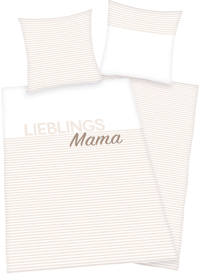Herding Young Collection Wendebettwäsche »Lieblingsmama« günstig online kaufen