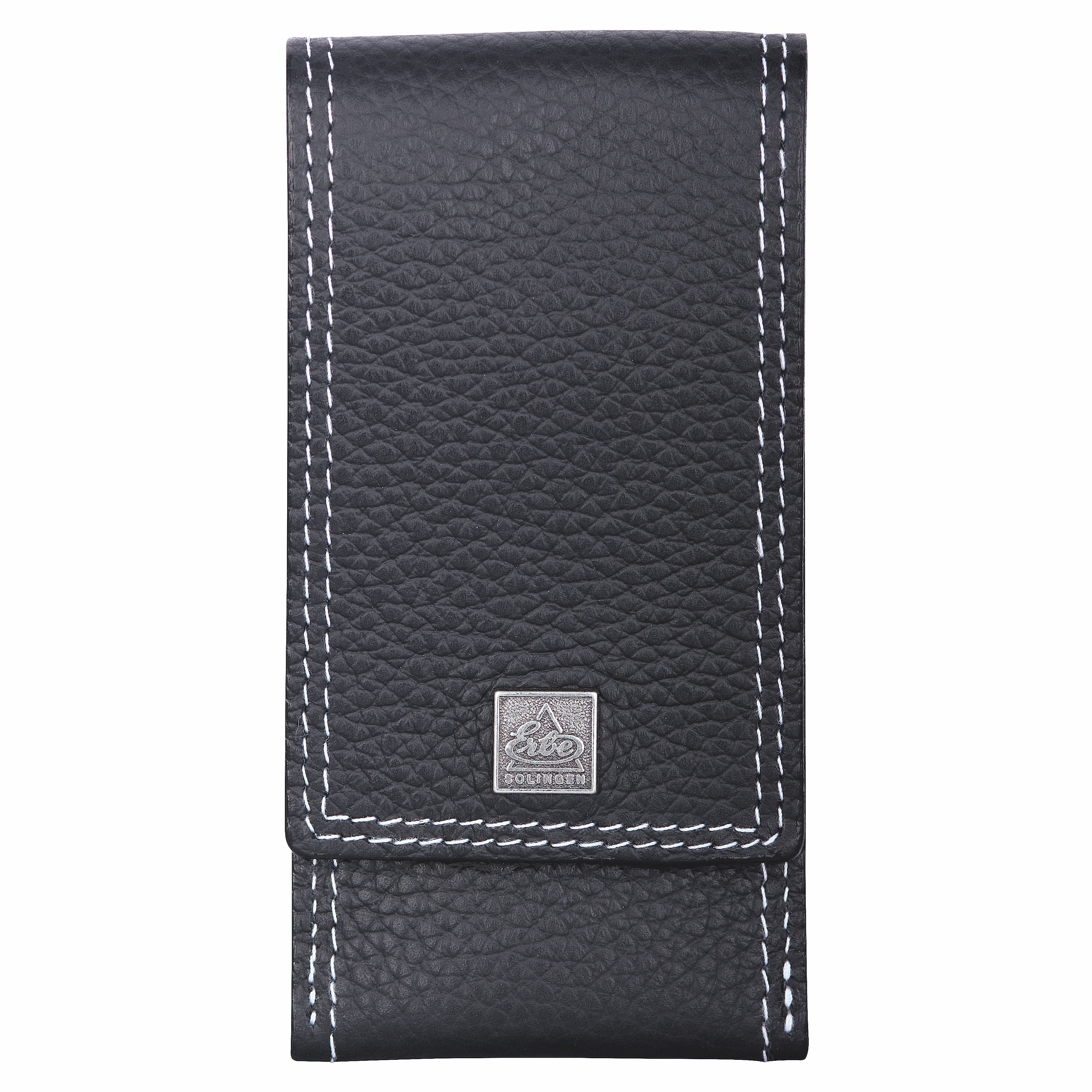 ERBE Maniküre-Etui »Colorado« Echtleder, Kontrastnähte, Druckknopfverschluss, rostfreie Instrumente