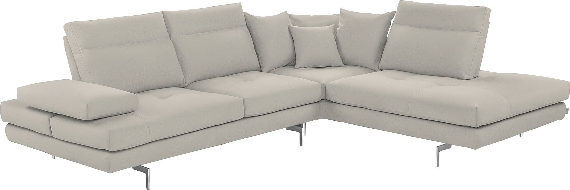 CALIA ITALIA Ecksofa »Toby Wing, L-Form, Designsofa mit sensationellem Sitz günstig online kaufen
