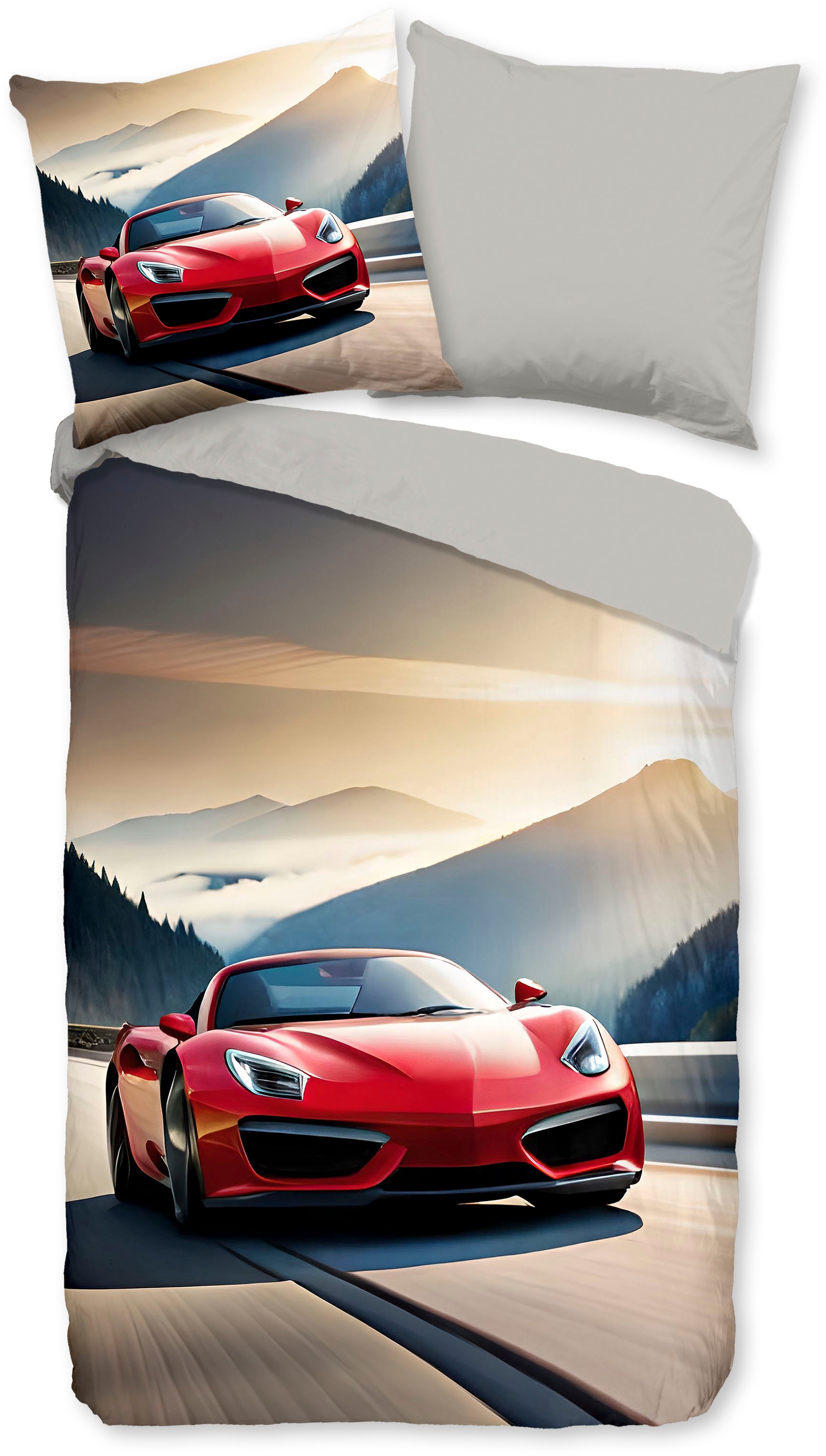 good morning Babybettwäsche »Cabrio«, Baumwolle, Renforcé, 135x200, 2 Teili günstig online kaufen