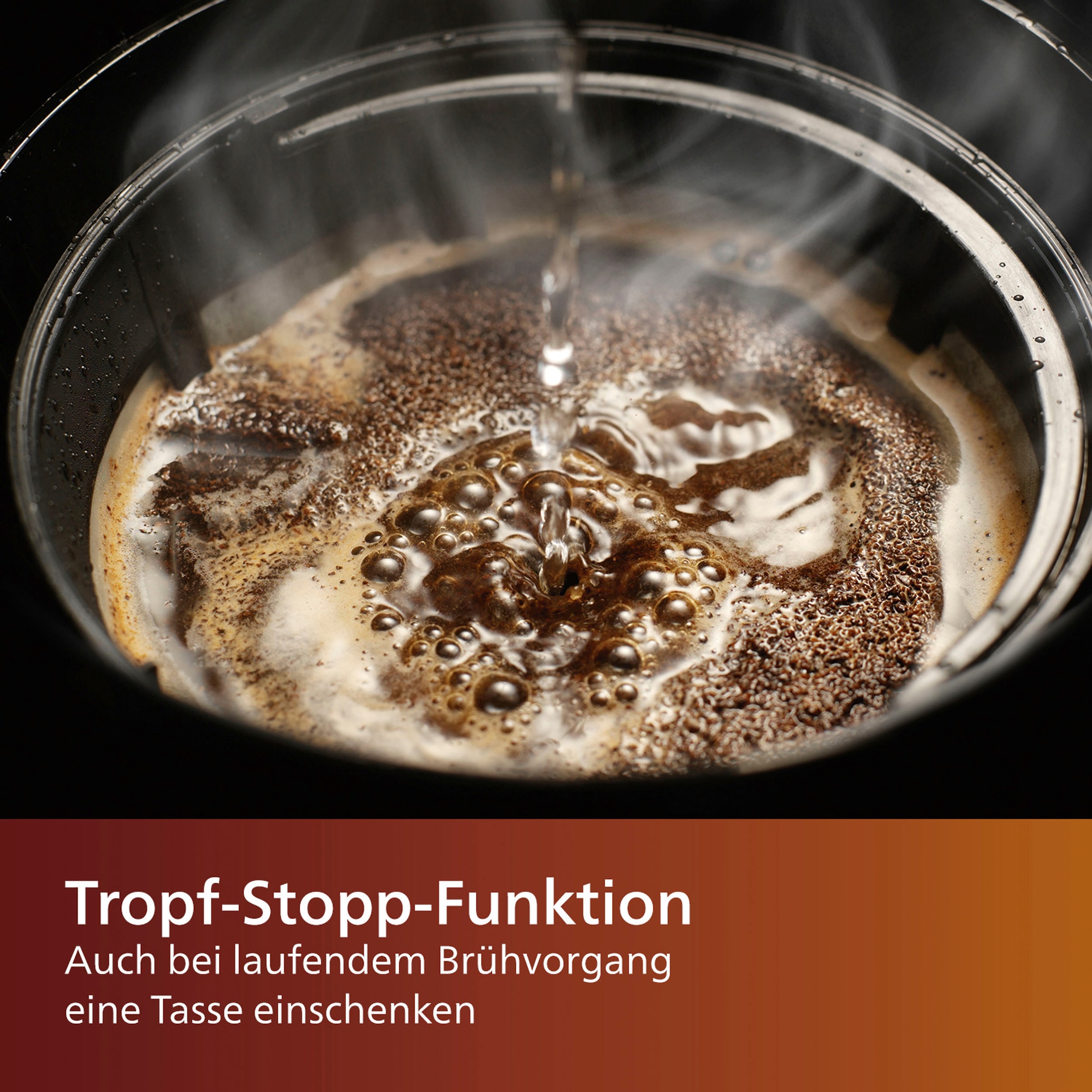 Philips Filterkaffeemaschine »Gaia HD7546/20 Viva Collection« 1,2 l Kaffeekanne Papierfilter 1x4 mit Thermokanne, Tropfstopp und Abschaltfunktion, silber