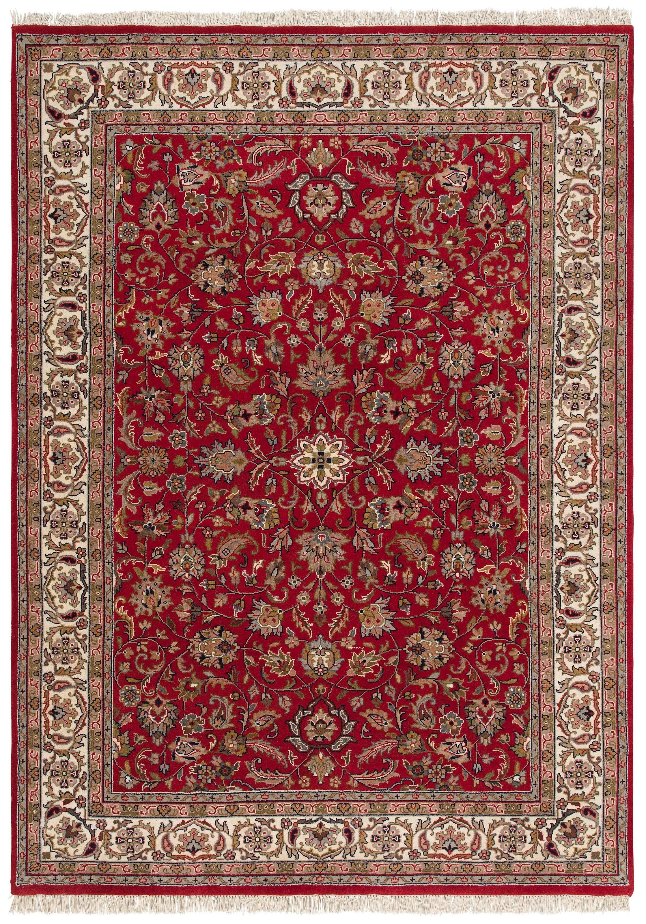 OTTO home Wollteppich »Aras« rechteckig 12 mm Höhe handgeknüpft, reine Woll günstig online kaufen