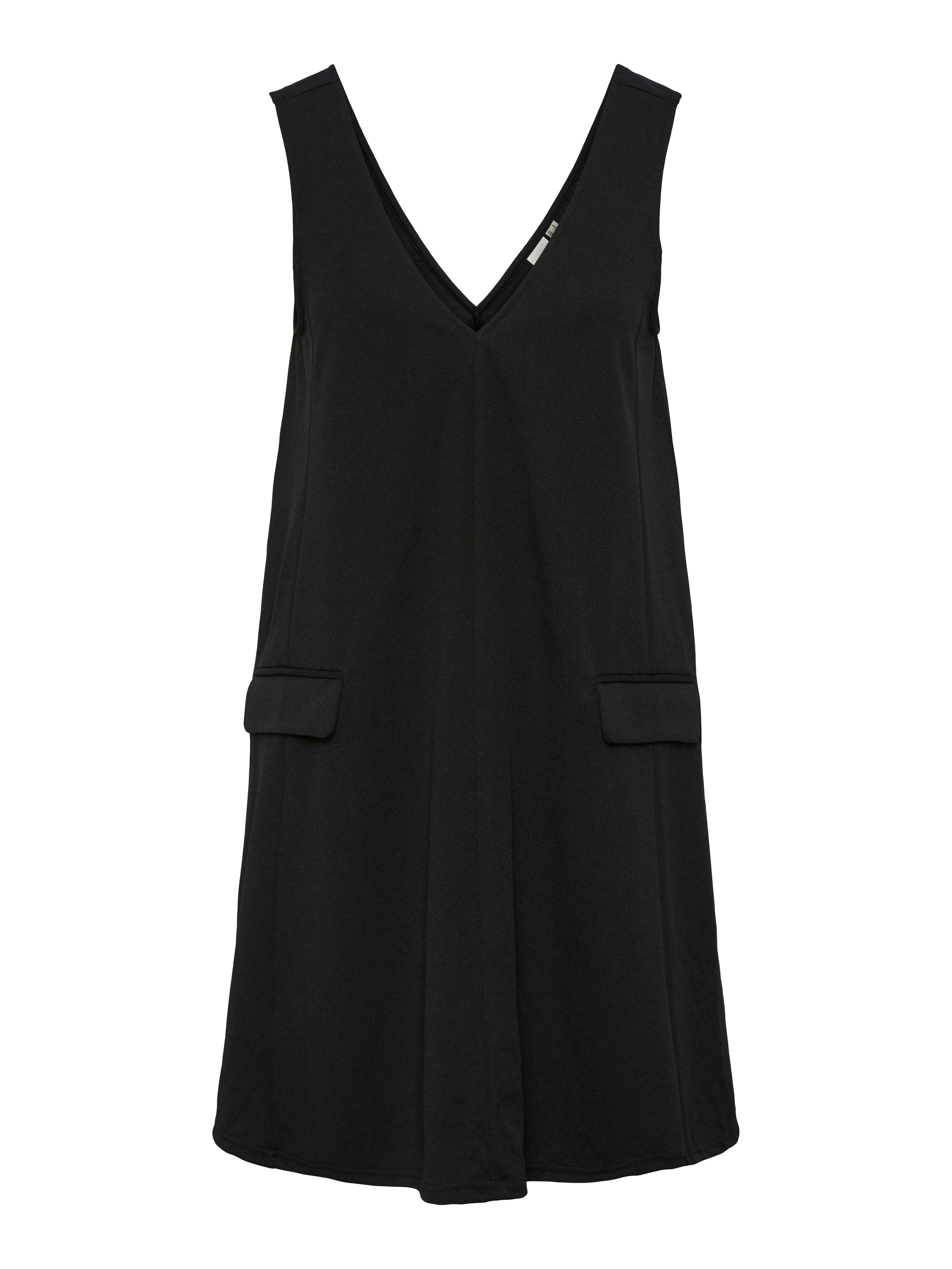 Y.A.S Minikleid »YASMALEA SL WIDE DRESS S. NOOS« Pattentaschen Kunstfaser mit Stretch, loose fit