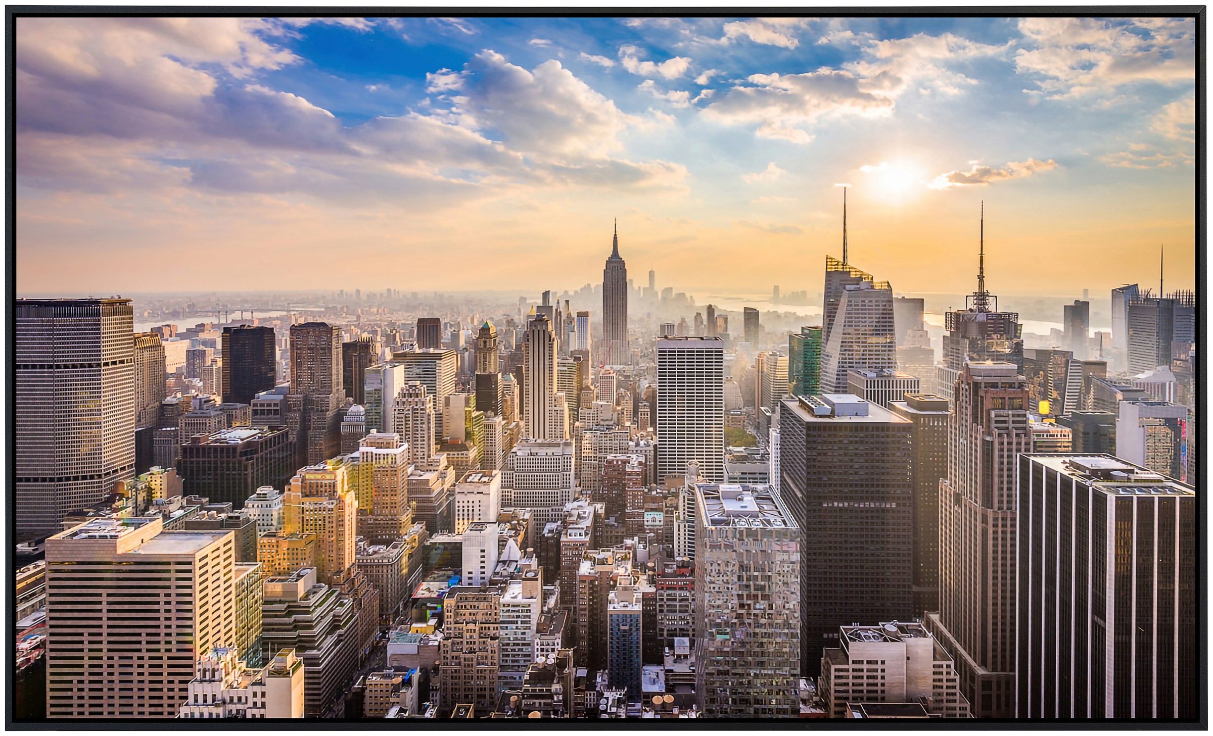 Papermoon Infrarotheizung »Manhattan Skyline«, sehr angenehme Strahlungswärme