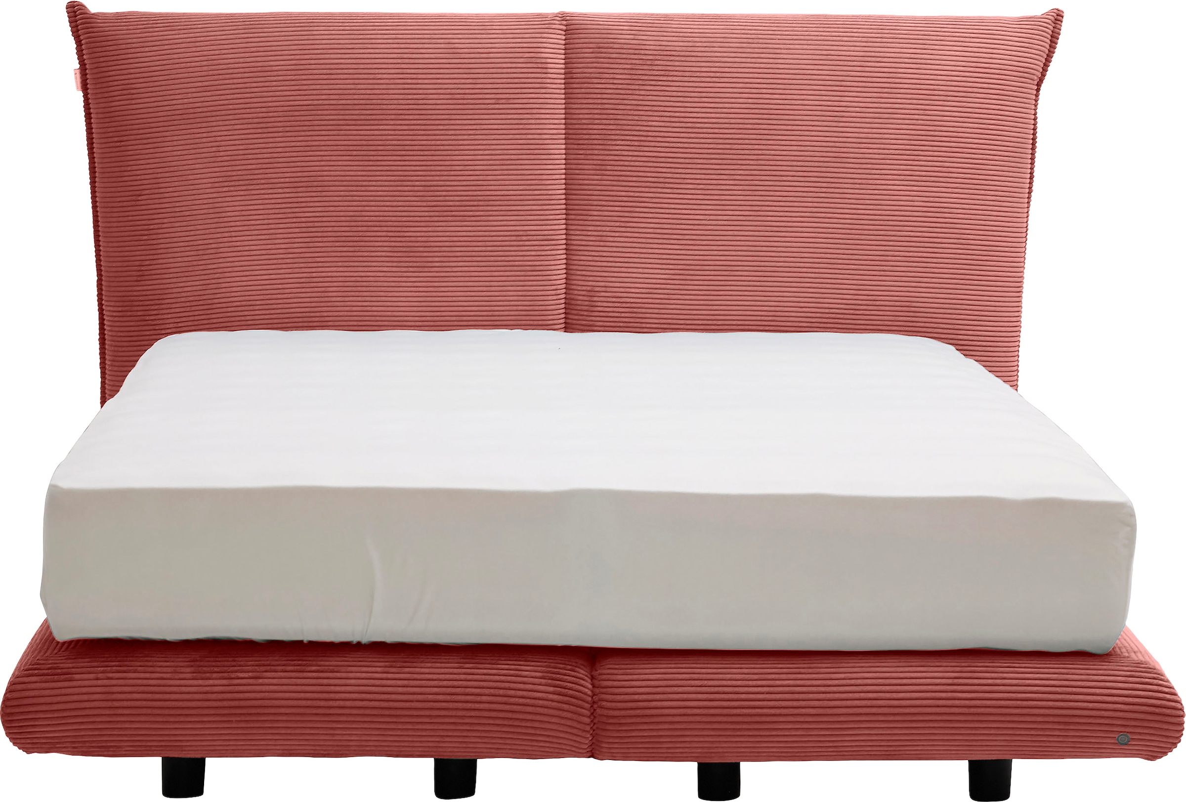 2. Bild von TOM TAILOR HOME Boxspringbett »SOHO PILLOW BOX«, in Schwebeoptik, Kopfteil in Kissenform, Höhe 120 cm