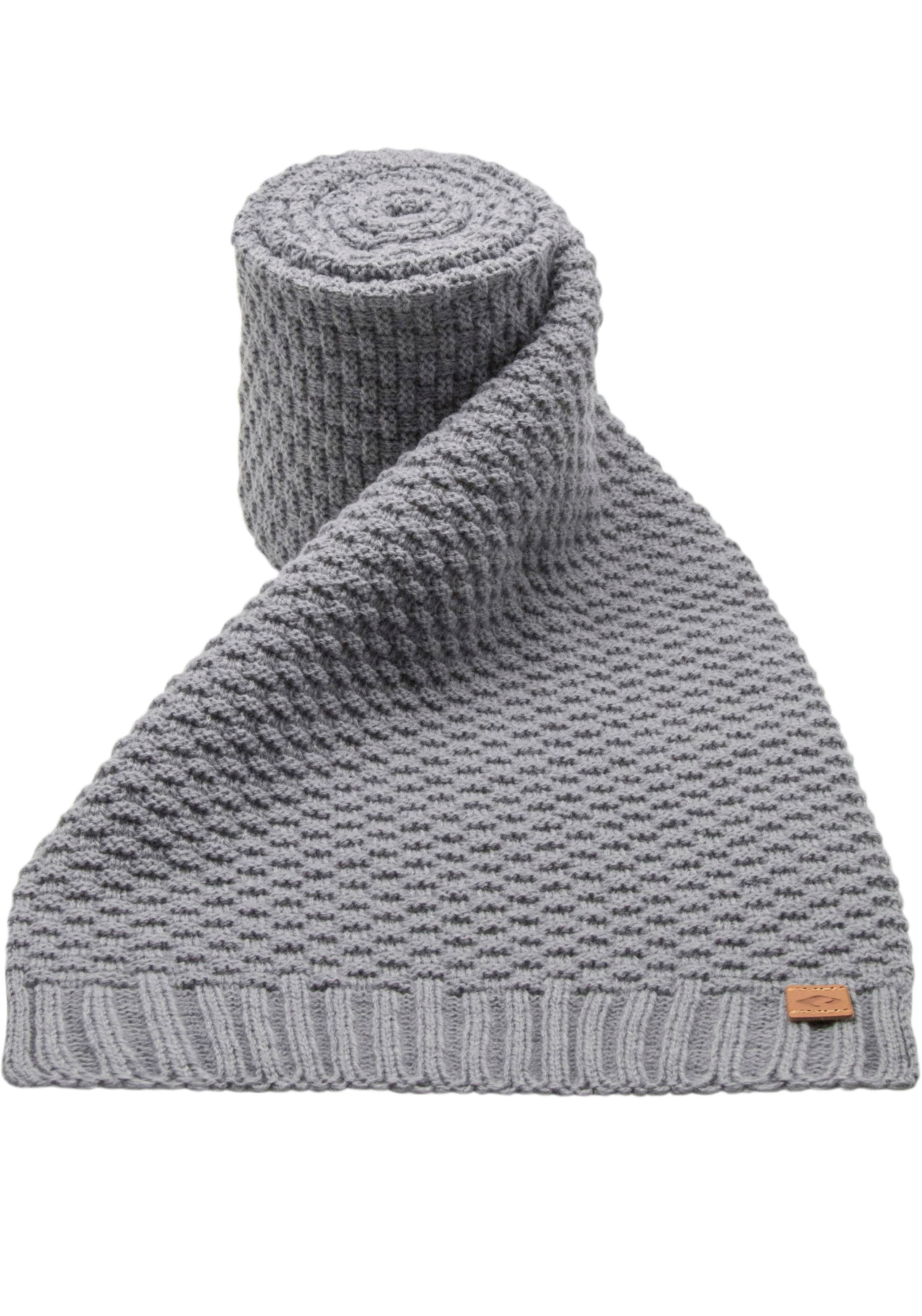 chillouts Strickschal »Garrick Scarf«, mit hochwertigem Strickmuster