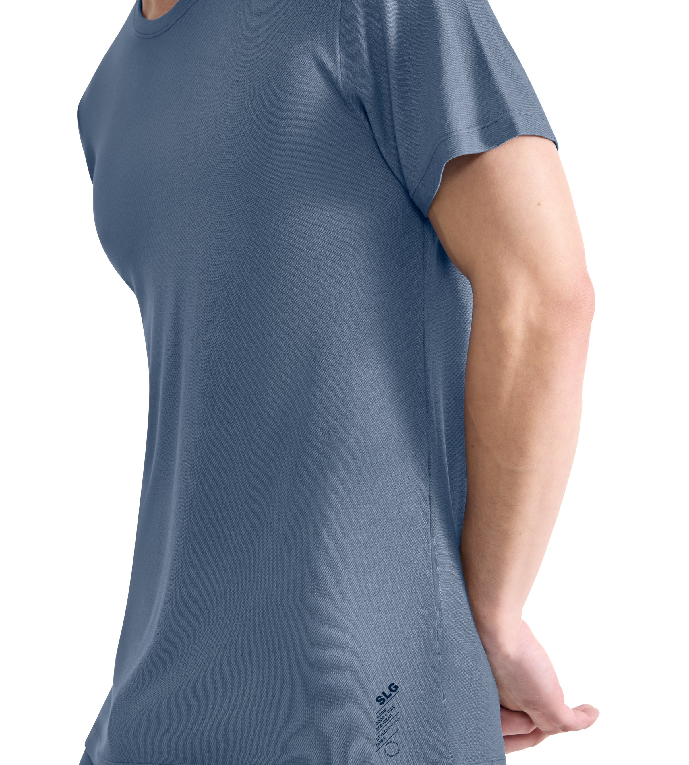 sloggi T-Shirt »SLG Base Soft« atmungsaktiver Piqué, Kurzarm, Rundhalsausschnitt