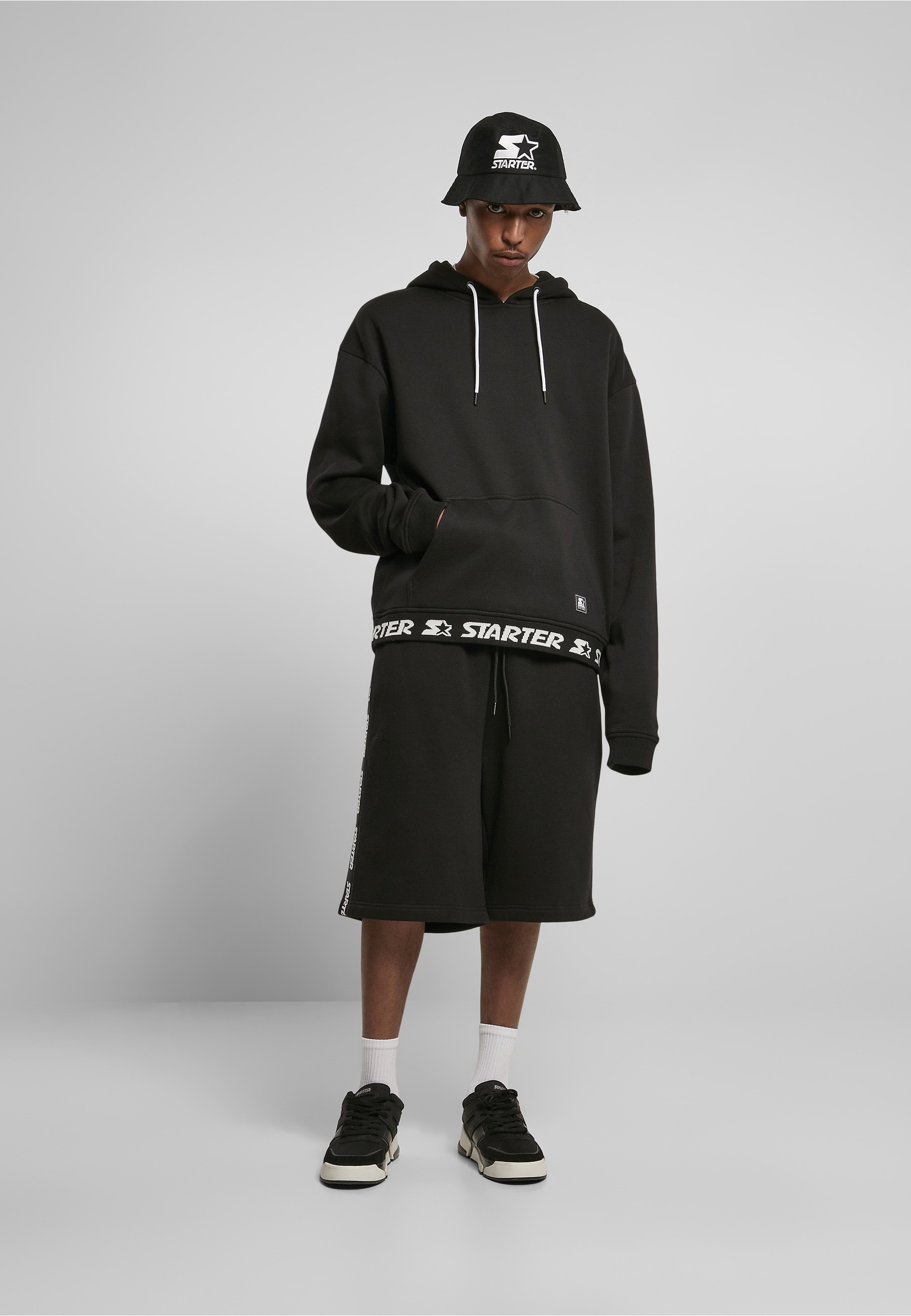 Starter Black Label Kapuzenpullover »Starter Black Label Herren Starter Jaquard Rib Hoody« 1 Stk.