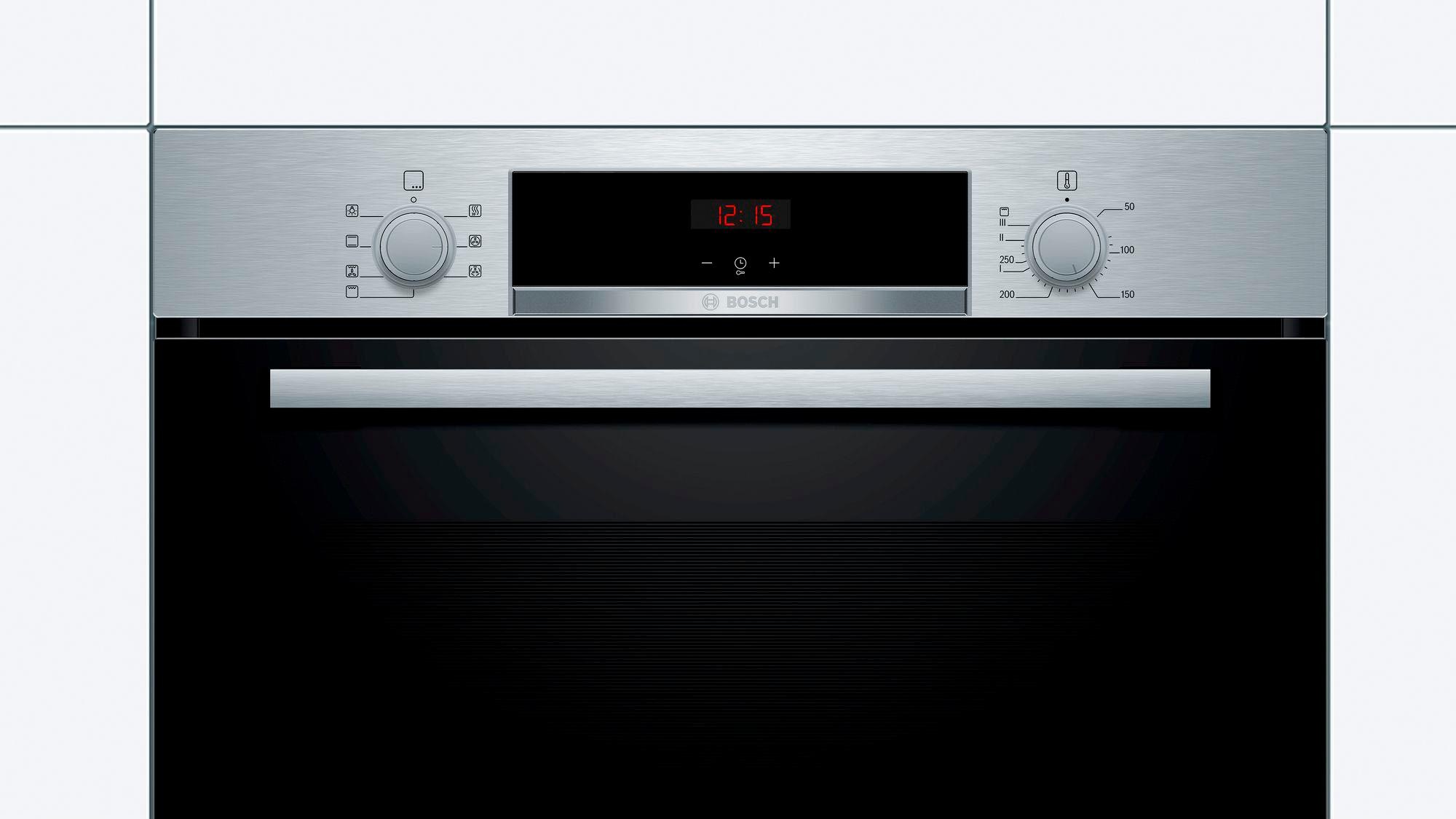8. Bild von BOSCH Einbaubackofen 4 »HBA533BS1«, mit Teleskopauszug nachrüstbar, ecoClean Direct