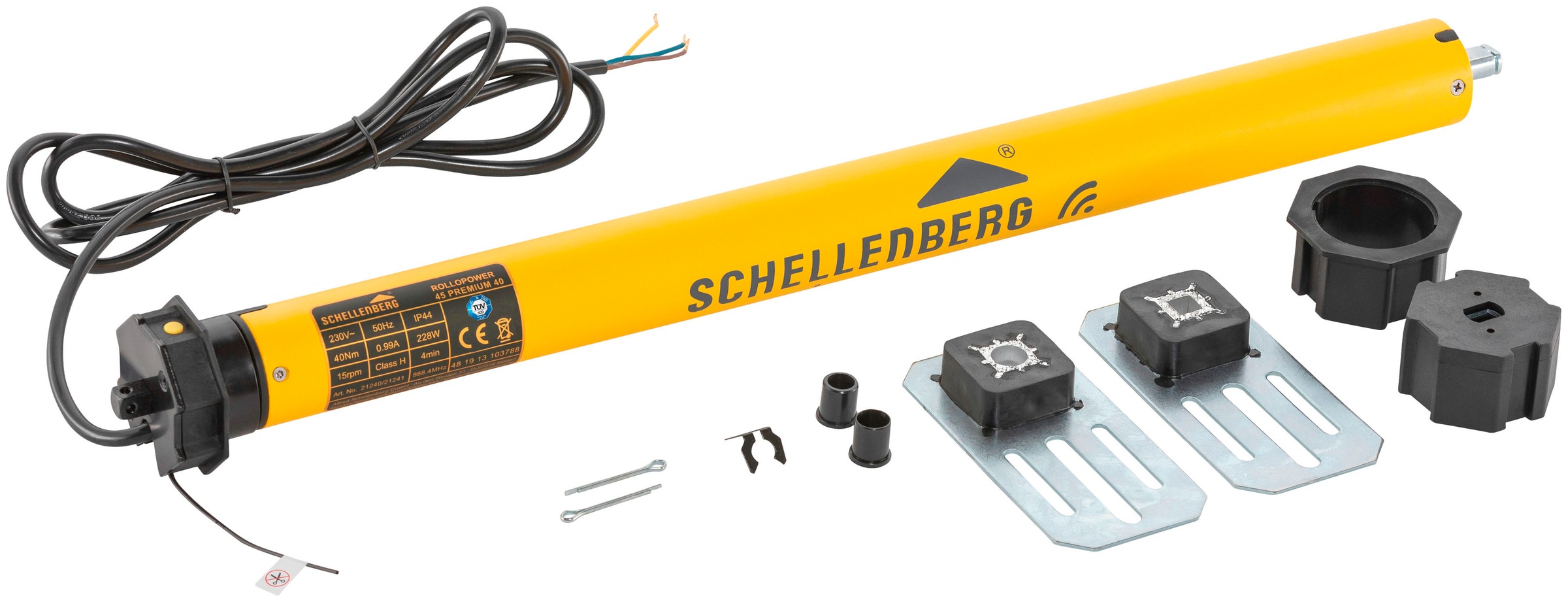 SCHELLENBERG Rollladenmotor »Premium, Rohrmotor mit Funk Endlageneinstellun günstig online kaufen