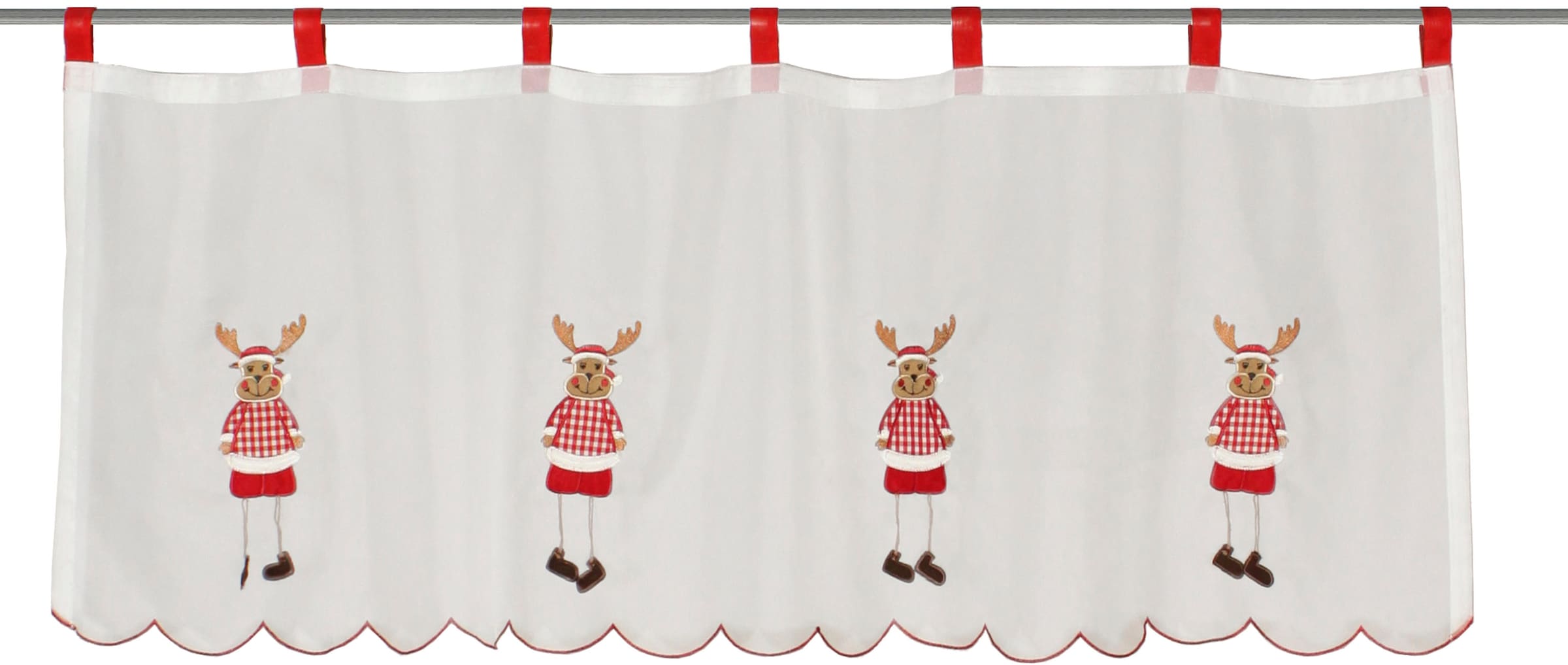 HOME WOHNIDEEN Scheibengardine »RUDOLF«, (1 St.), HxB: 45x120