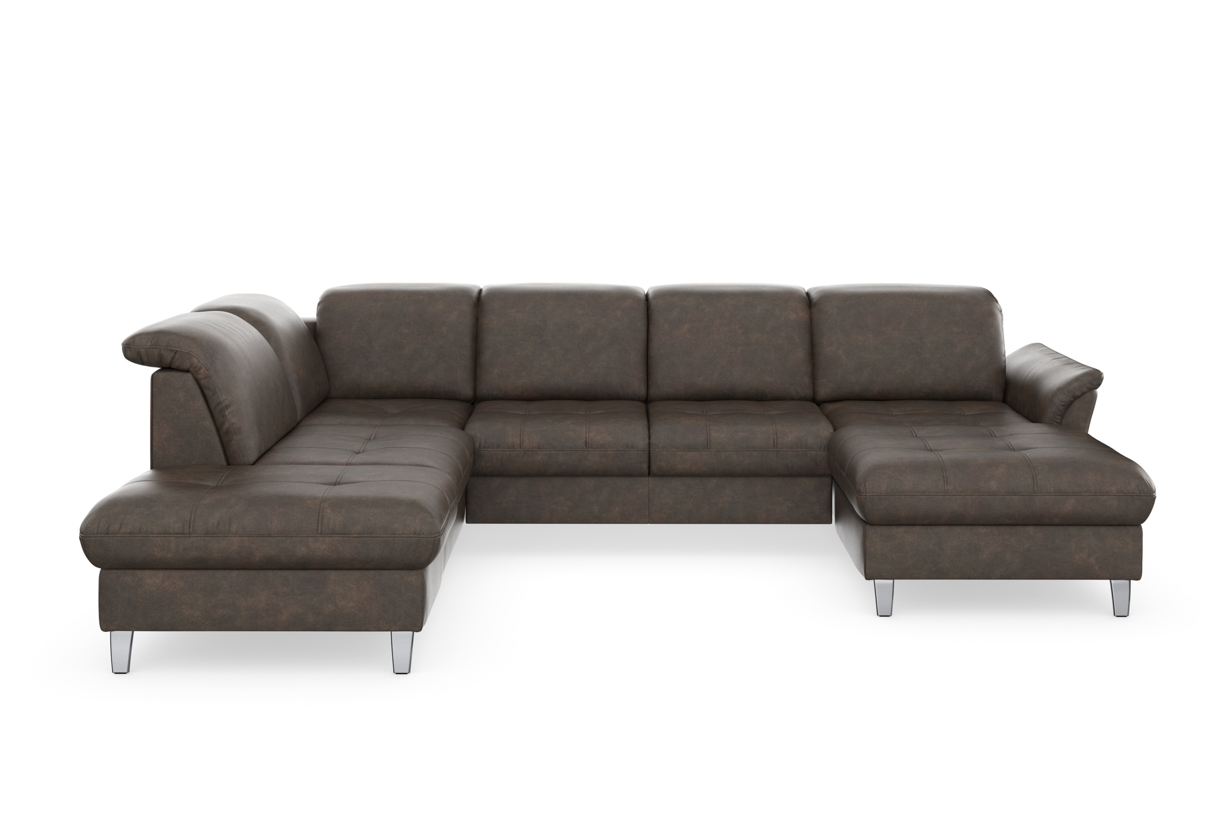 sit&more Wohnlandschaft »Maggiore U-Form« wahlweise mit Kopfteilverstellung günstig online kaufen