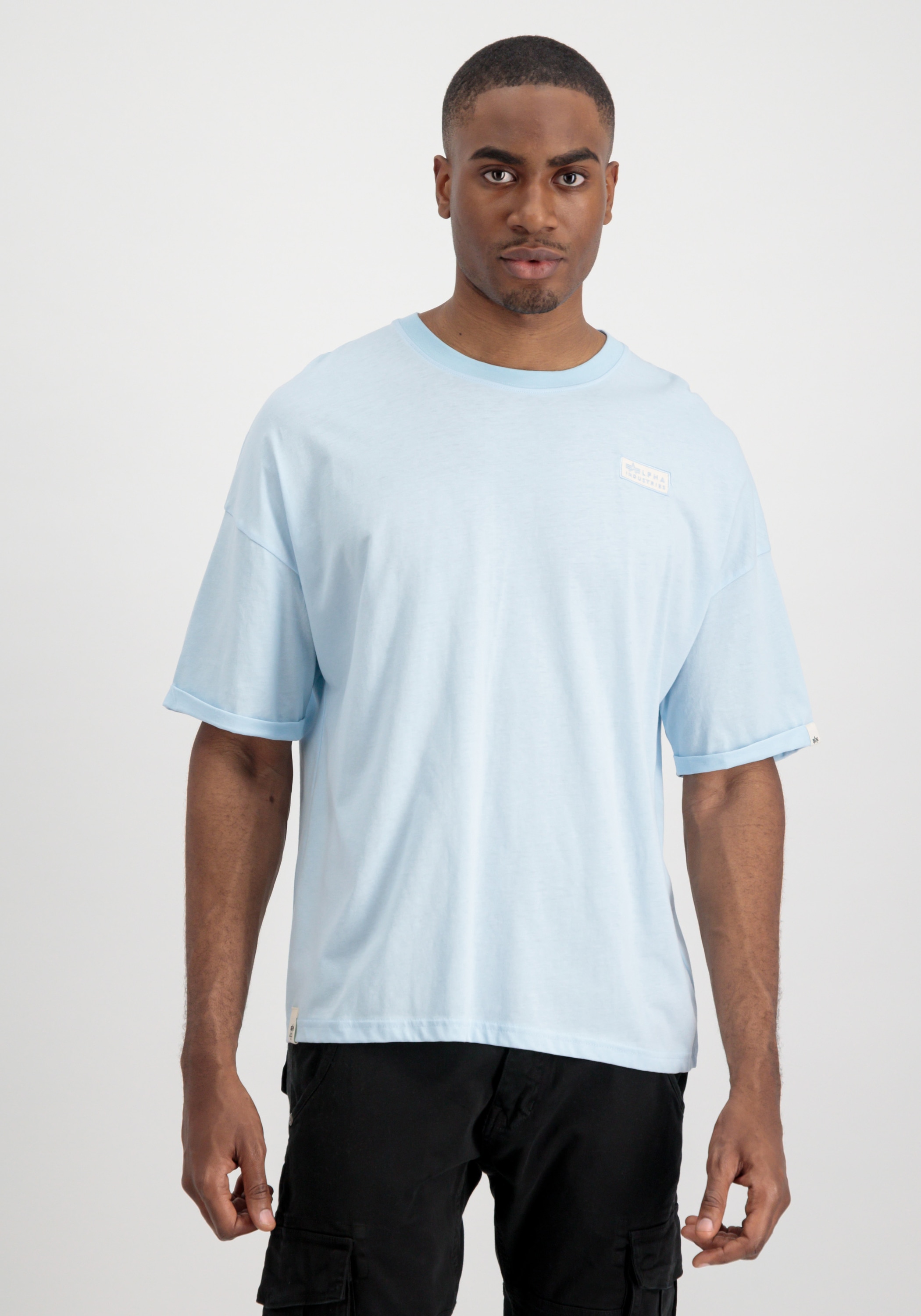 Alpha Industries T-Shirt »Alpha Industries Men - T-Shirts Organics OS Roll-Up T-Shirt«