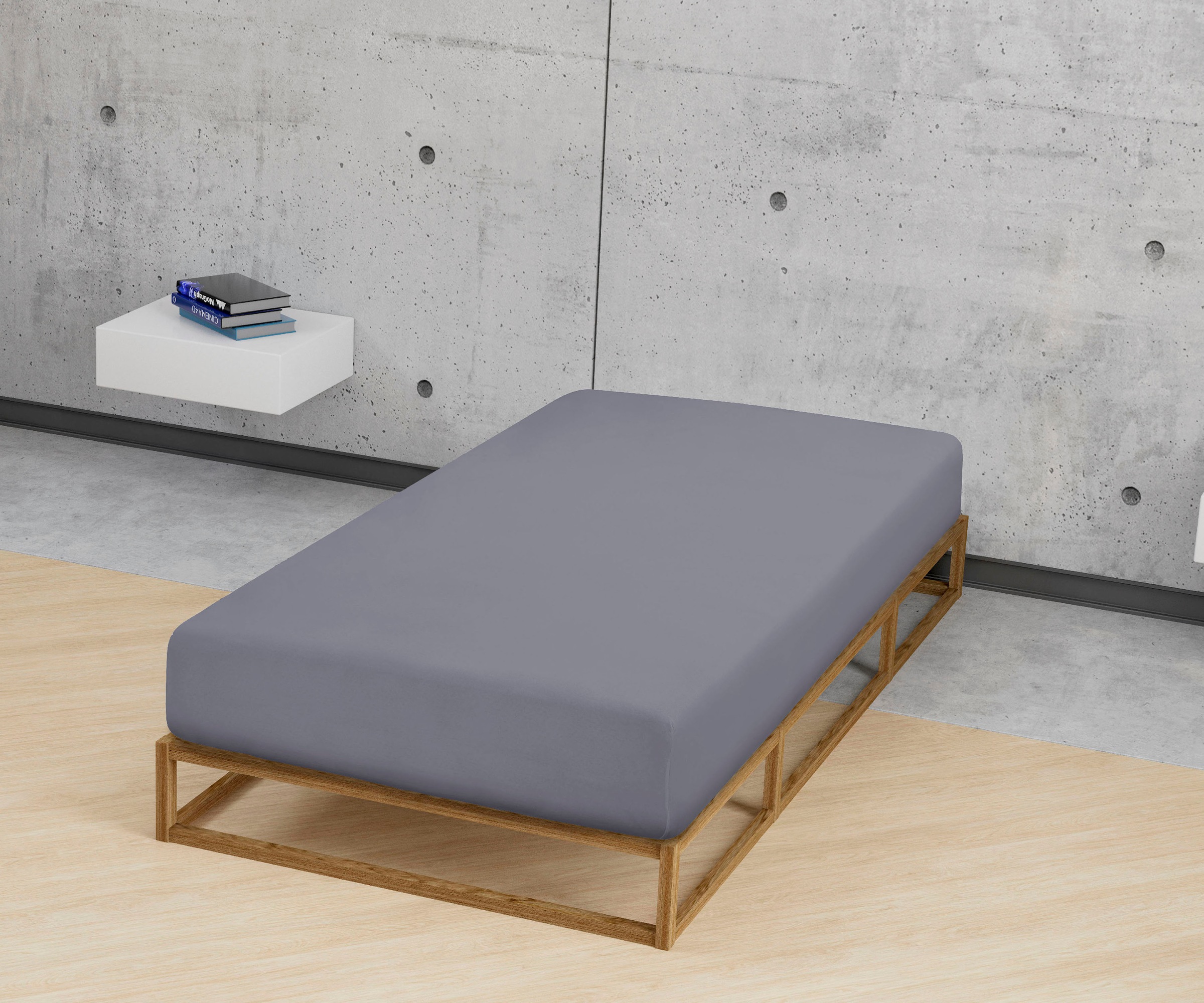 Biberna Spannbettlaken »Biber in Gr. 90x200, 140x200 oder 180x200 cm«, aus günstig online kaufen