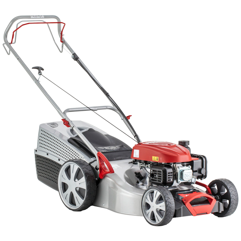 AL-KO Benzinrasenmäher »Classic 5.14 SP-A« 1-Gang Radantrieb silberfarben Bequeme, zentrale 7-fache Schnitthöhenverstellung