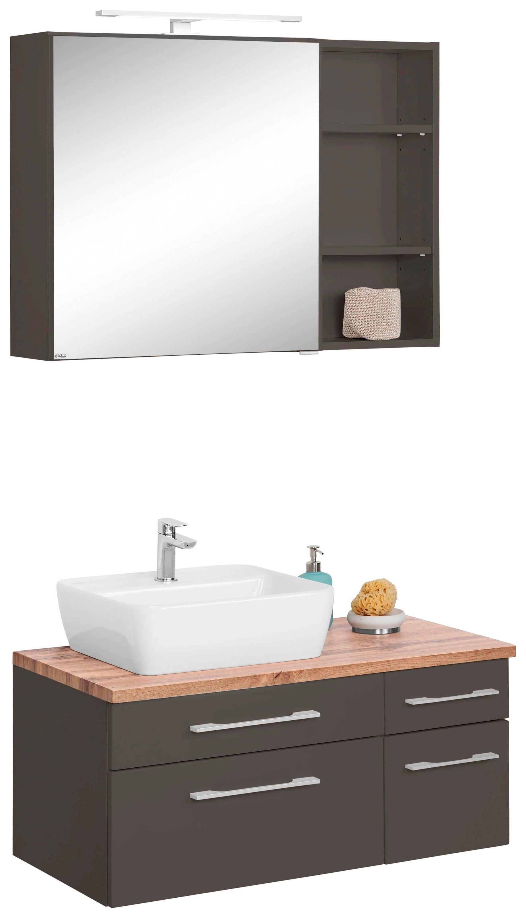 welltime Badmöbel-Set »Davos« 3 Stk. tlg. günstig online kaufen