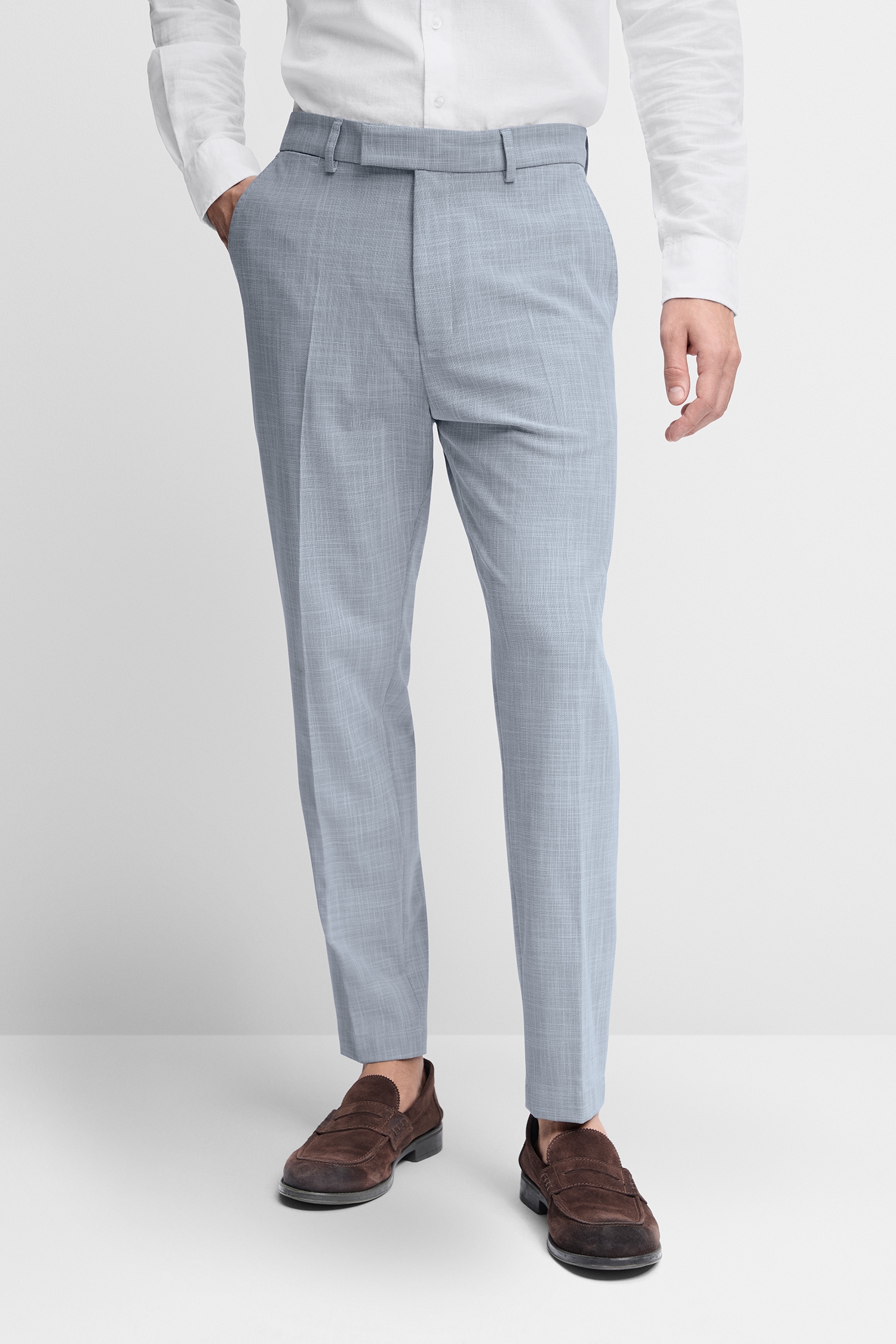 Cinque Anzughose »CIBEPPE«  Tapered-Fit, mit dezenter Struktur, normale Leibhöhe