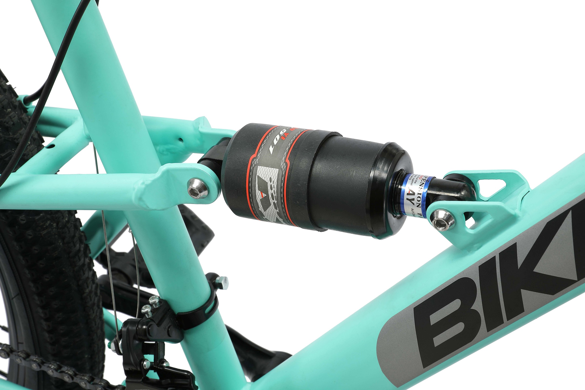 Bikestar Mountainbike, 21 Gang, Shimano, RD-TY300 Schaltwerk, Kettenschaltung, für Damen und Herren, Kettenschaltung