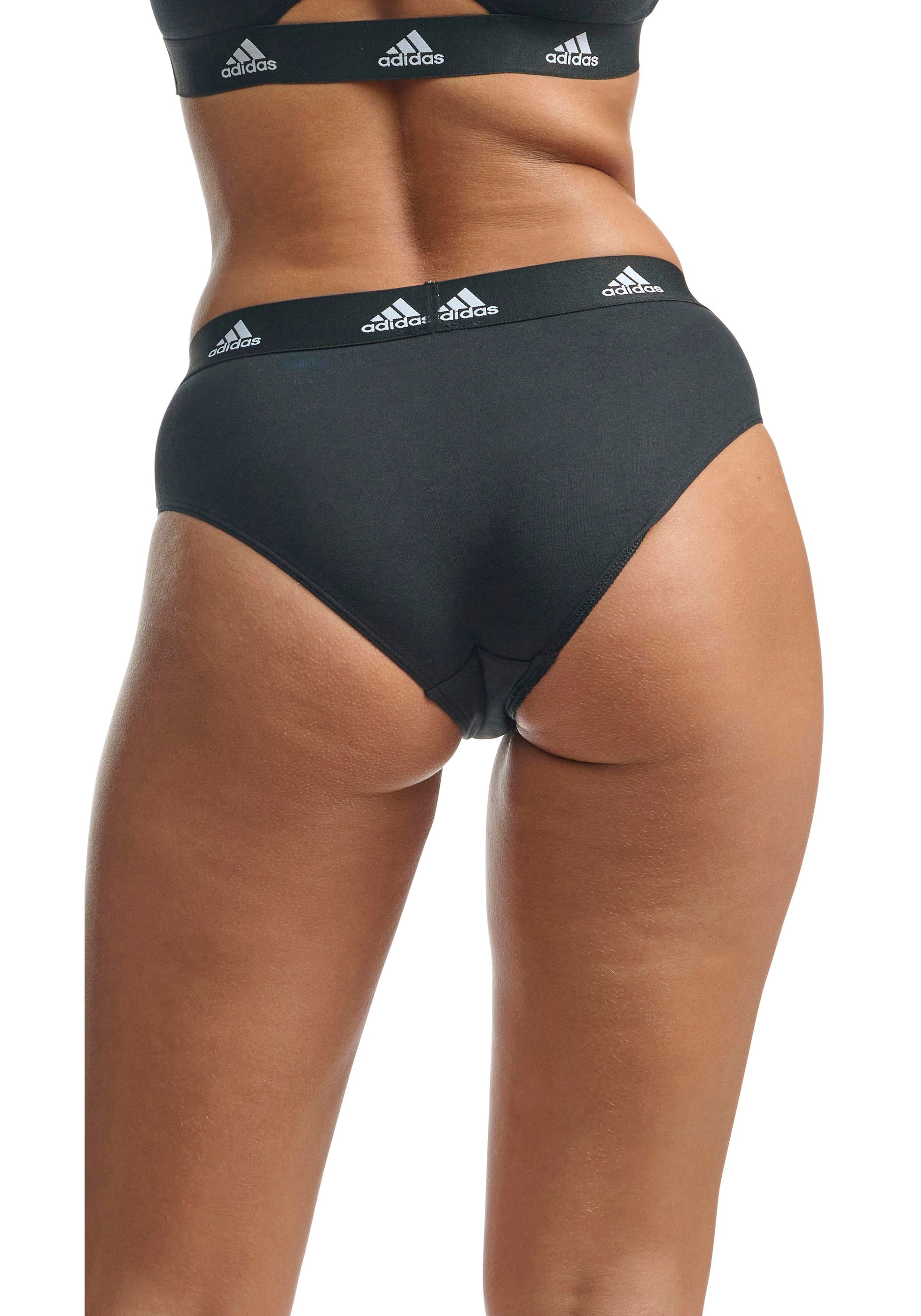 adidas Sportswear Bikinislip »Sport Active Comfort Cotton«, (3er Pack), mit Real Cool Cotton-Technologie