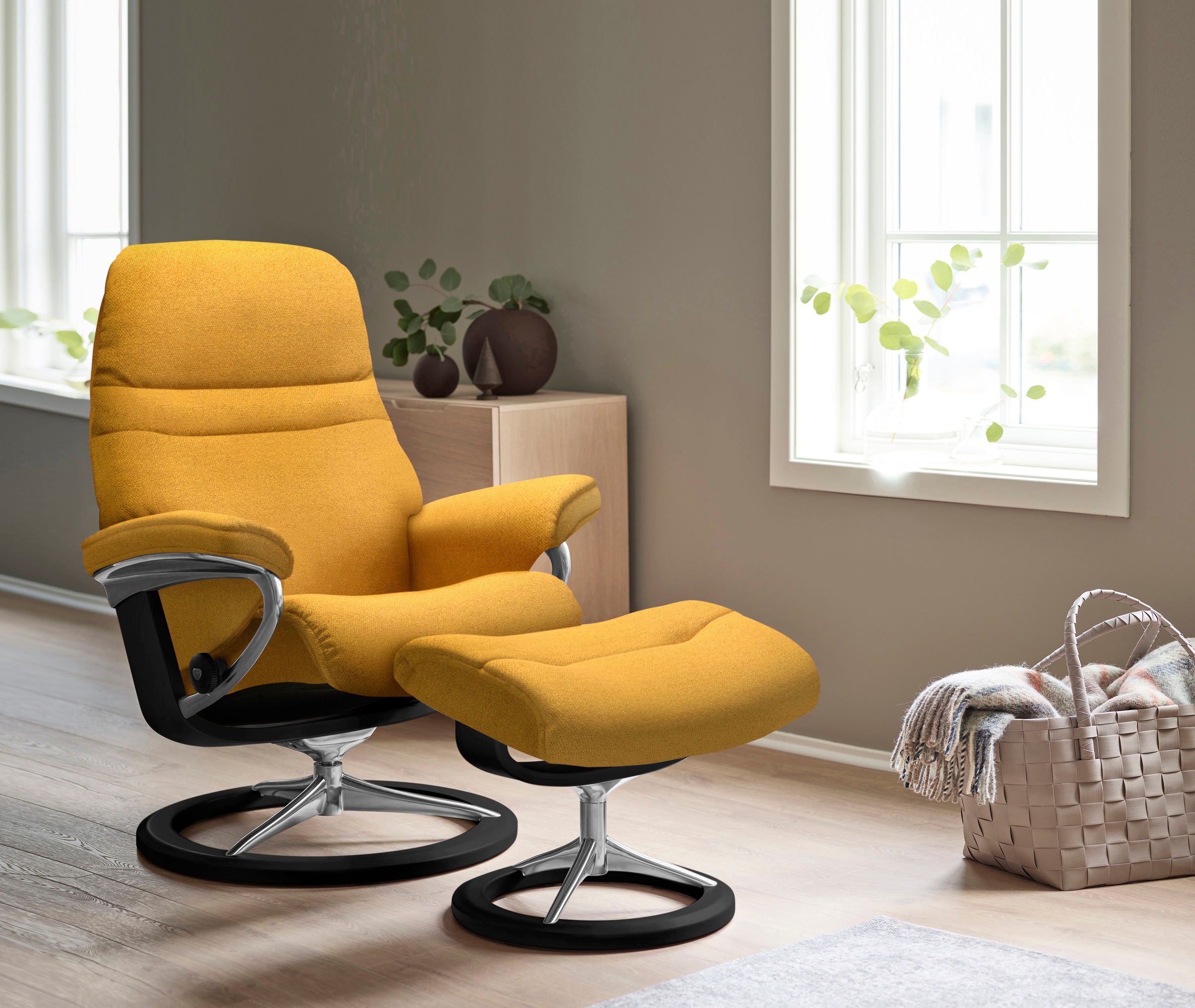 Stressless® Relaxsessel »Sunrise«, mit Signature Base, Größe S, Gestell Sch günstig online kaufen