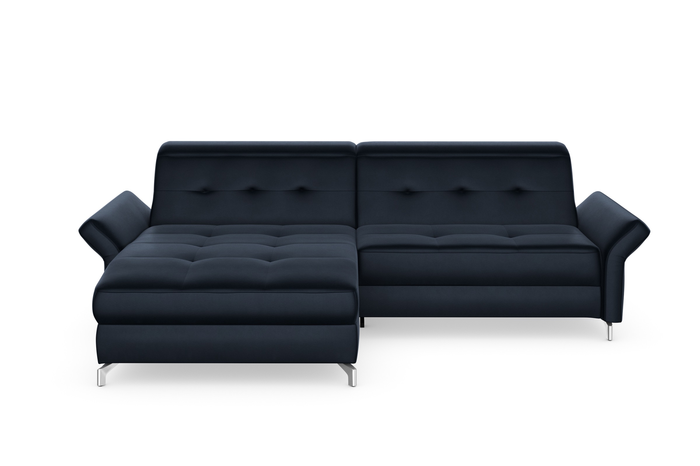 Home affaire Ecksofa »Maredo L-Form« Federkern, wahlweise auch mit Kopfteil günstig online kaufen