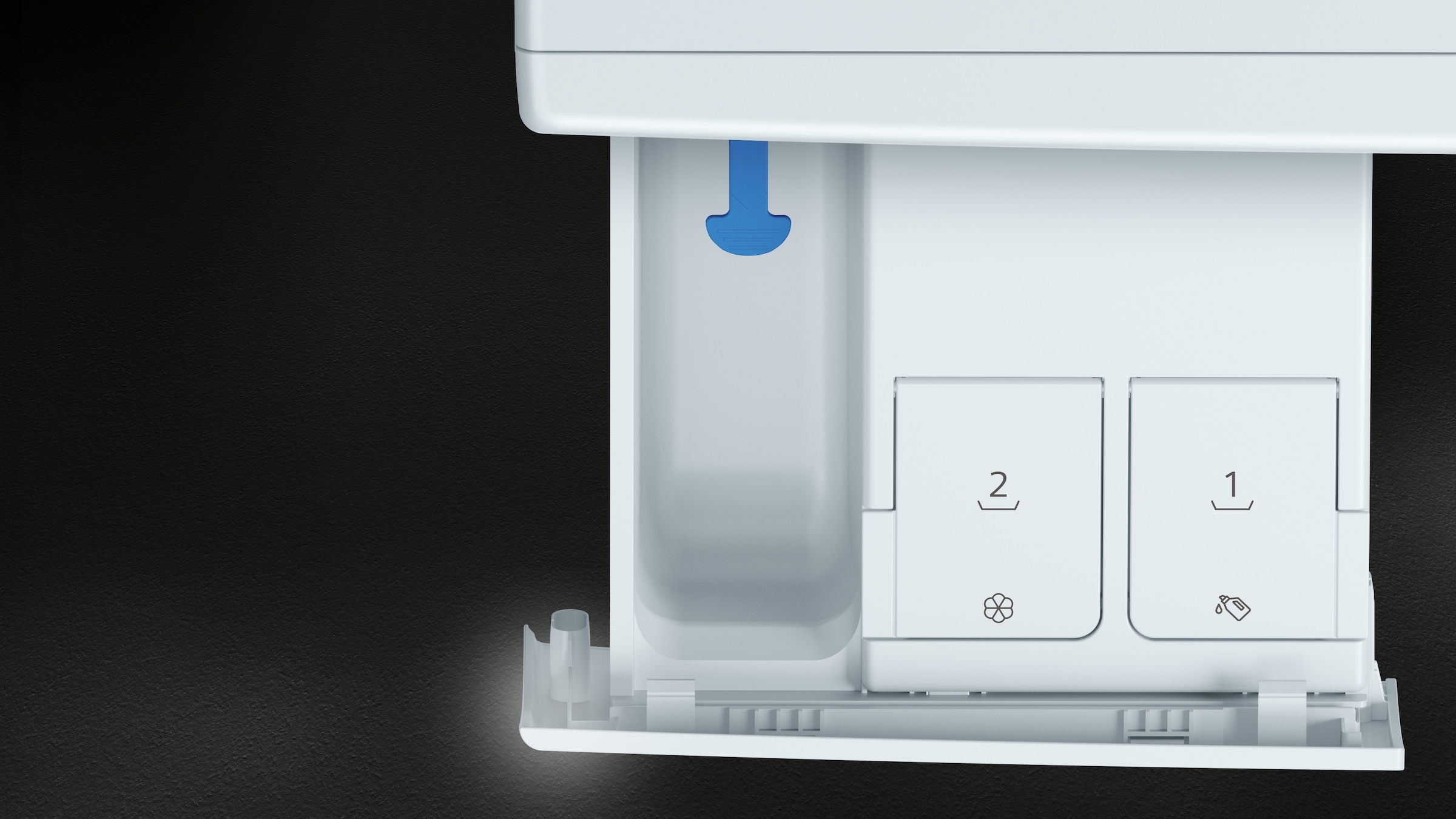 SIEMENS Waschmaschine iQ500 »WG44G2F41«, 9 kg, 1400 U/min, i-Dos: automatische Dosierung & smartFinish: glättet dank Dampf Falten