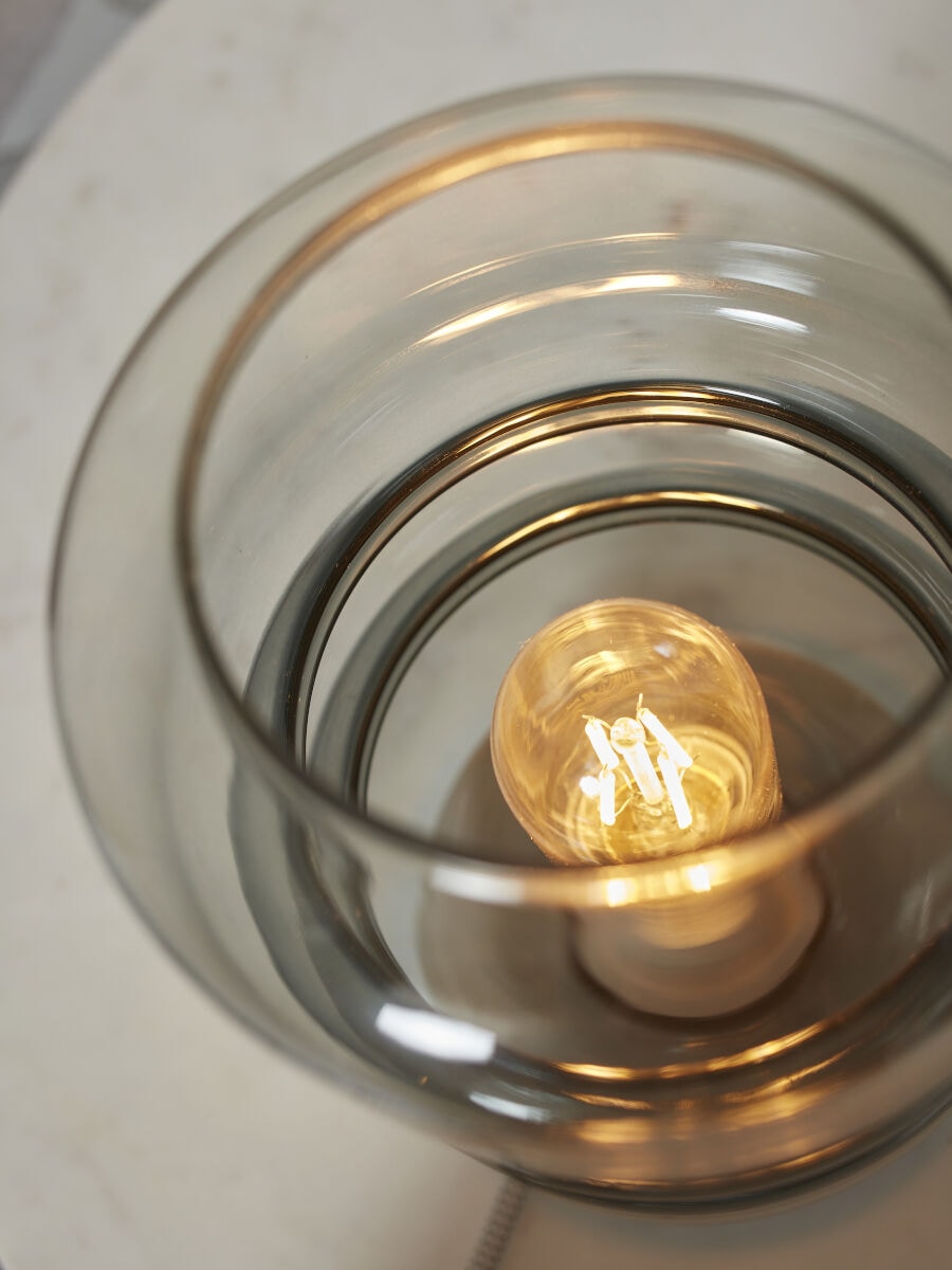 it's About RoMi Tischleuchte »VERONA«, 1 flammig, Leuchtmittel E27 | LED wechselbar, Glass mit Farbeverlauf