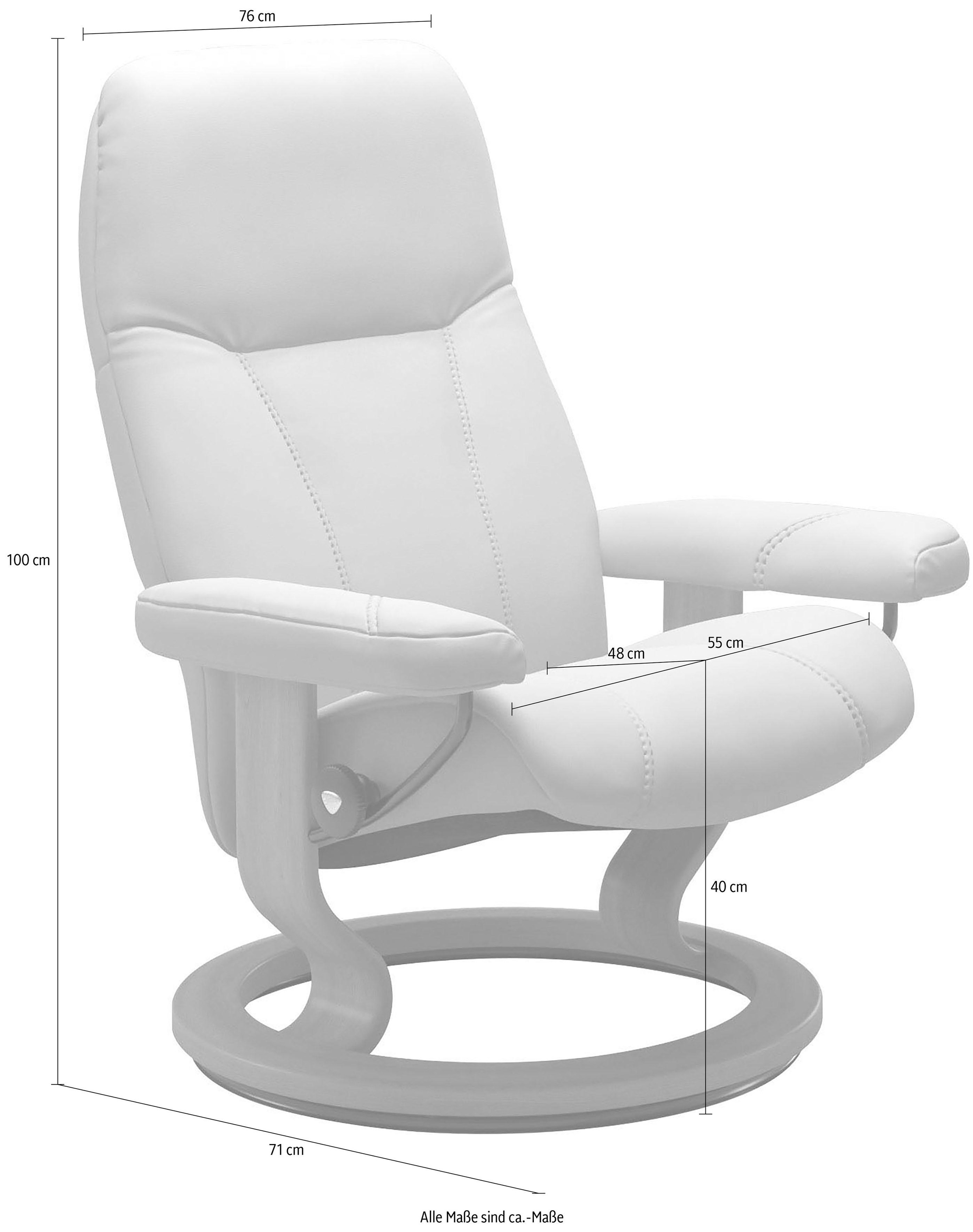 Stressless® Relaxsessel »Consul« mit Classic Base, Größe M, Gestell Wenge