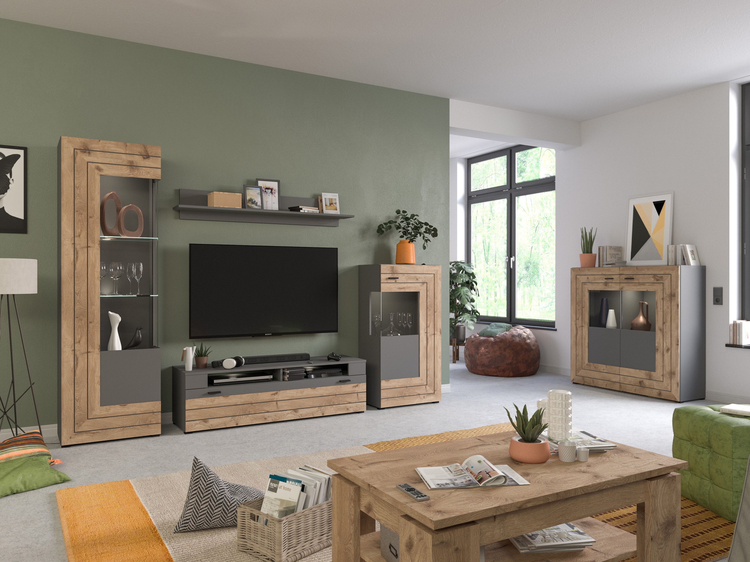 INOSIGN Wandboard »Aalborg, Breite 140 cm, 1 Ablageboden, inklusive Wandmon günstig online kaufen