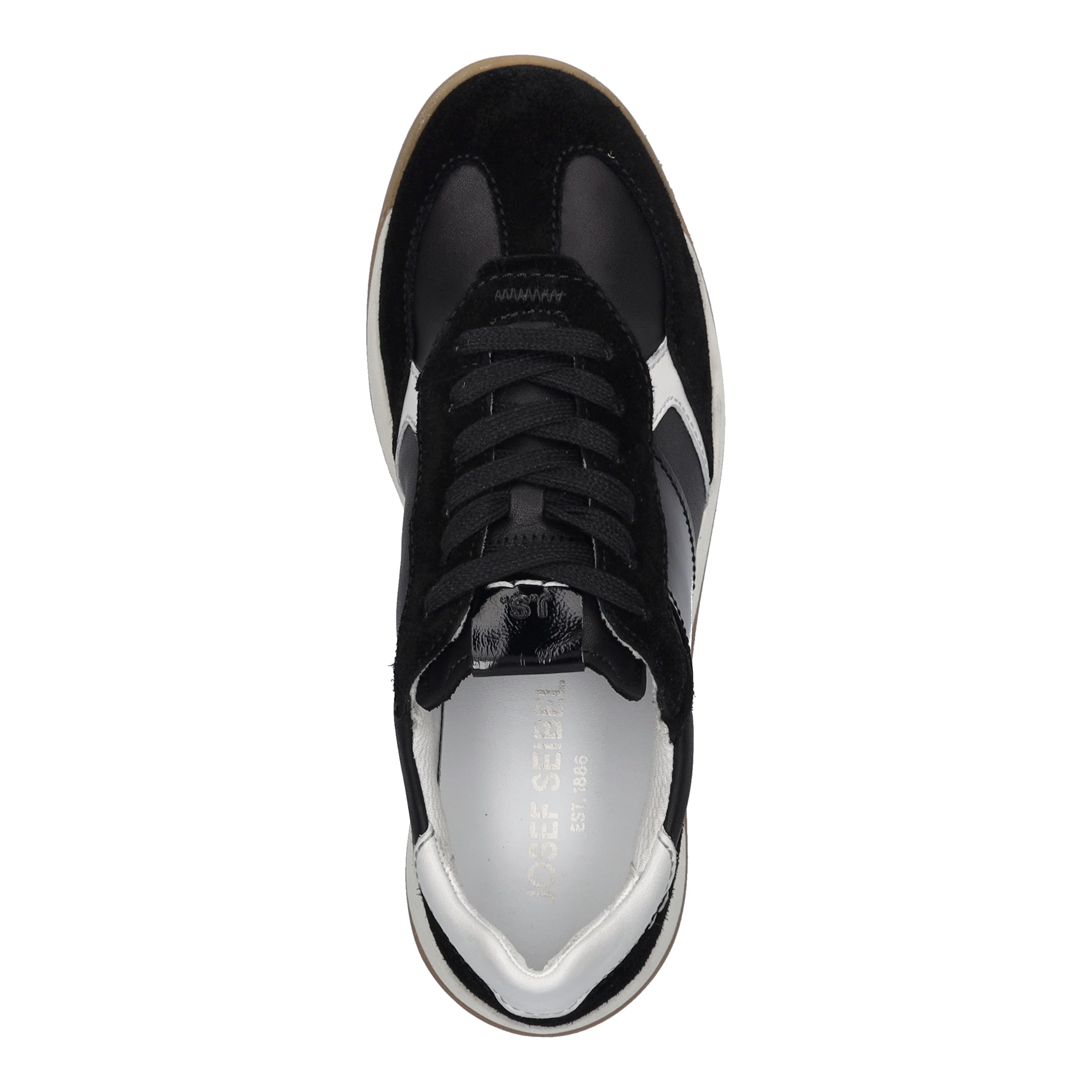 Josef Seibel Keilsneaker »Arleen 01«  Freizeitschuh, Halbschuh, Schnürer, Kontrastbesatz, G-Weite