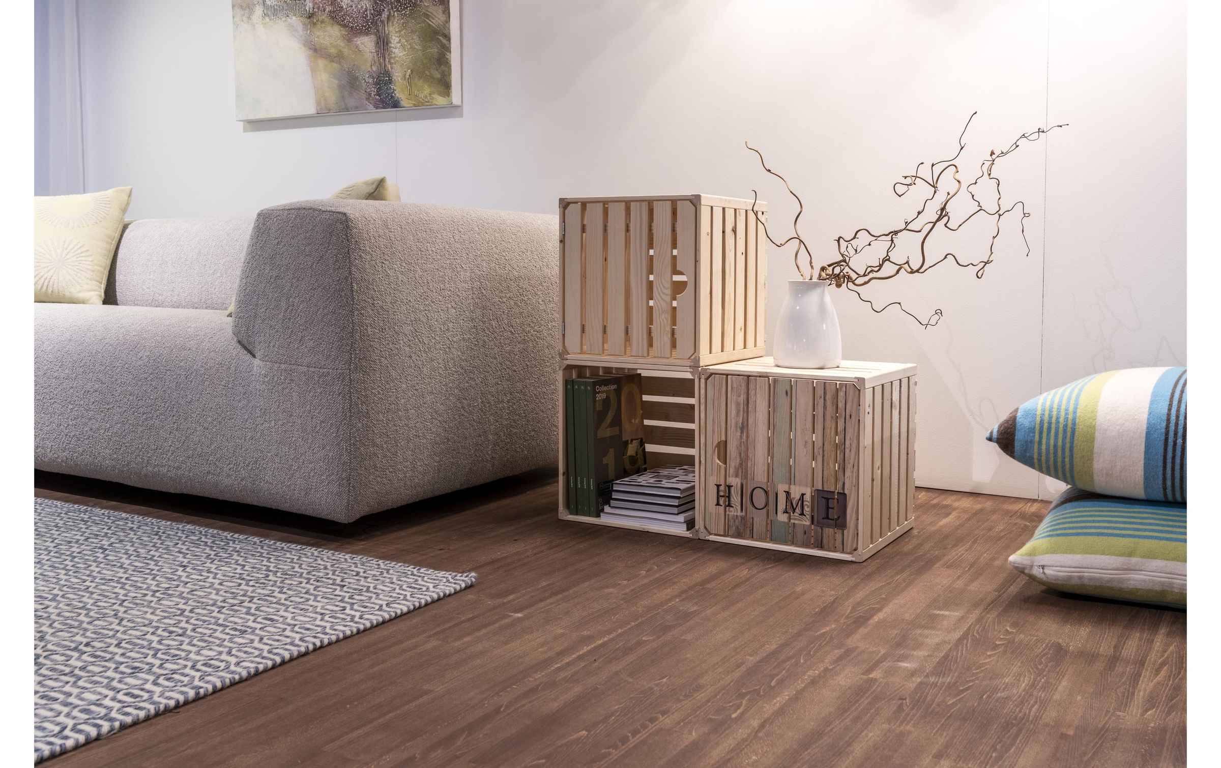 Holz Zollhaus Holzkiste »Holzharasse A 35 x 35«