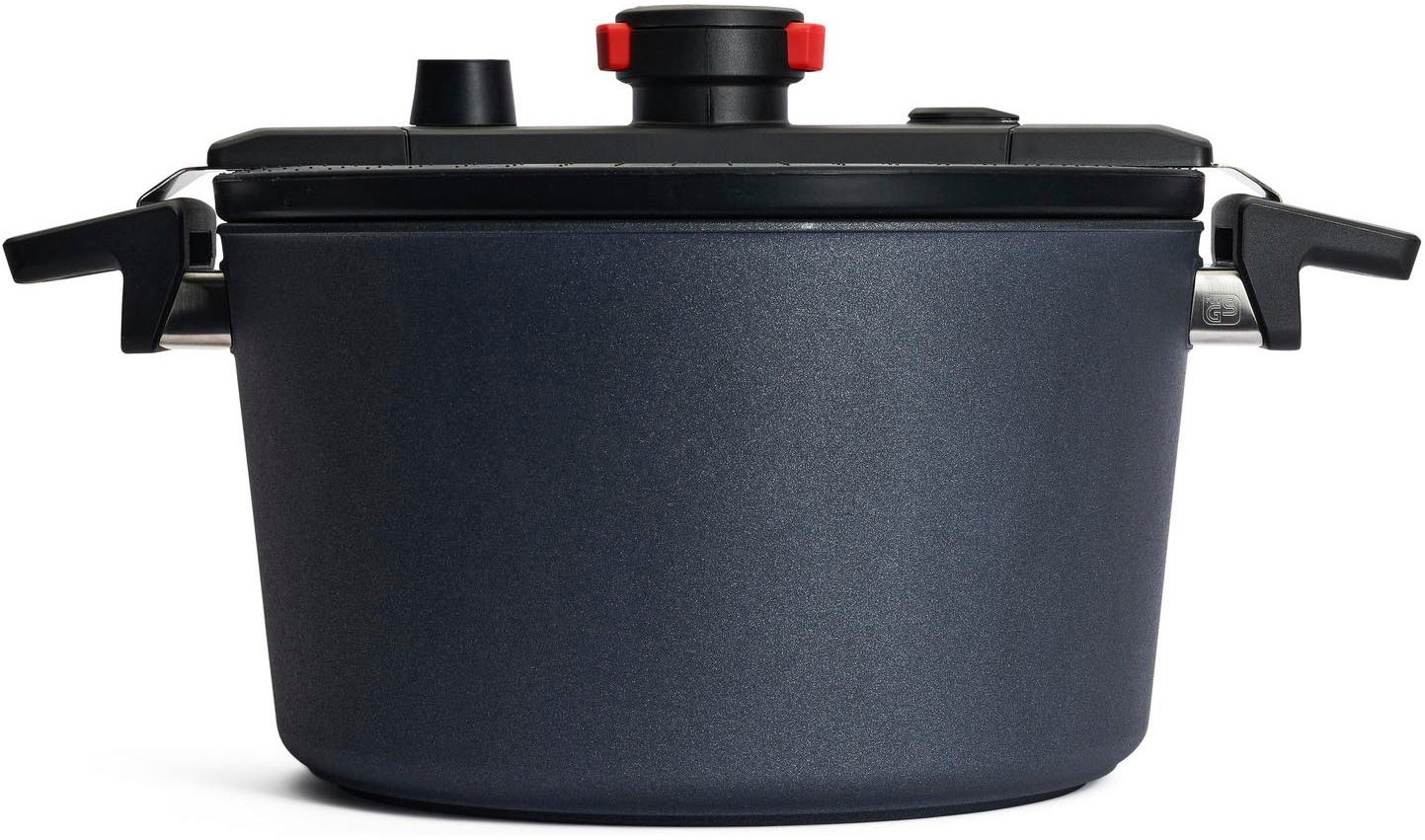 WOLL MADE IN GERMANY Dampfgartopf »Active-Lite«, Aluminiumguss, (1 tlg.), Dampfkochtopf, incl. Activde Lite Deckel, Induktion, Made in Germany