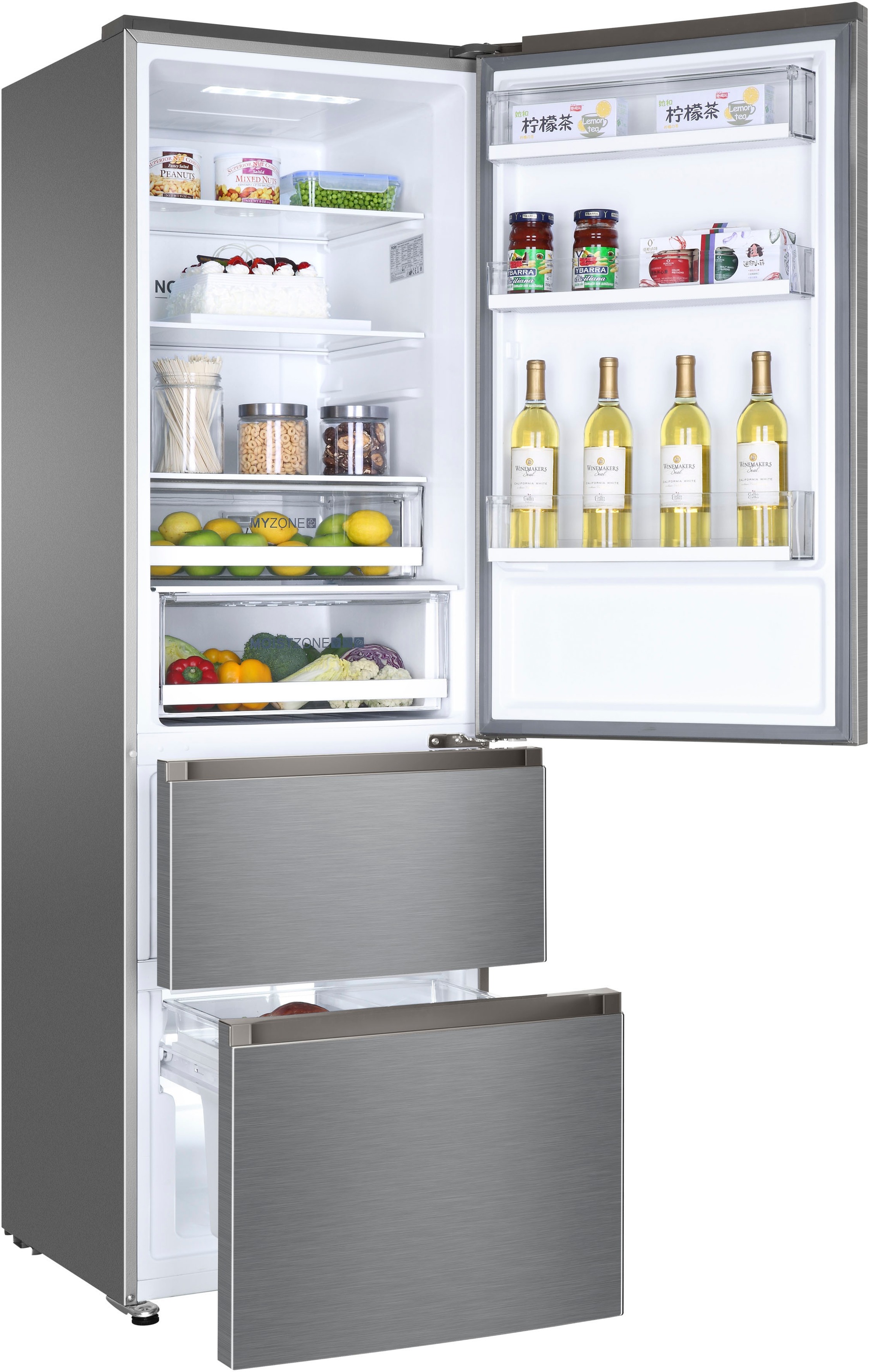 Haier Kühl- / Gefrierkombination Temperatur Einstellen Haier Kühl-/Gefrierkombination »HTR5619ENMG« online kaufen | Quelle.de