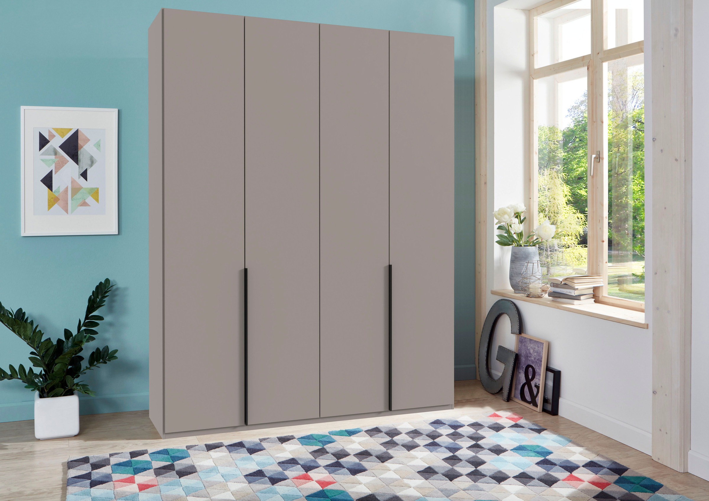 Wimex Kleiderschrank »Mugano,in 5 Breiten,2 Höhen,2 Tiefen, viele Farben, M günstig online kaufen