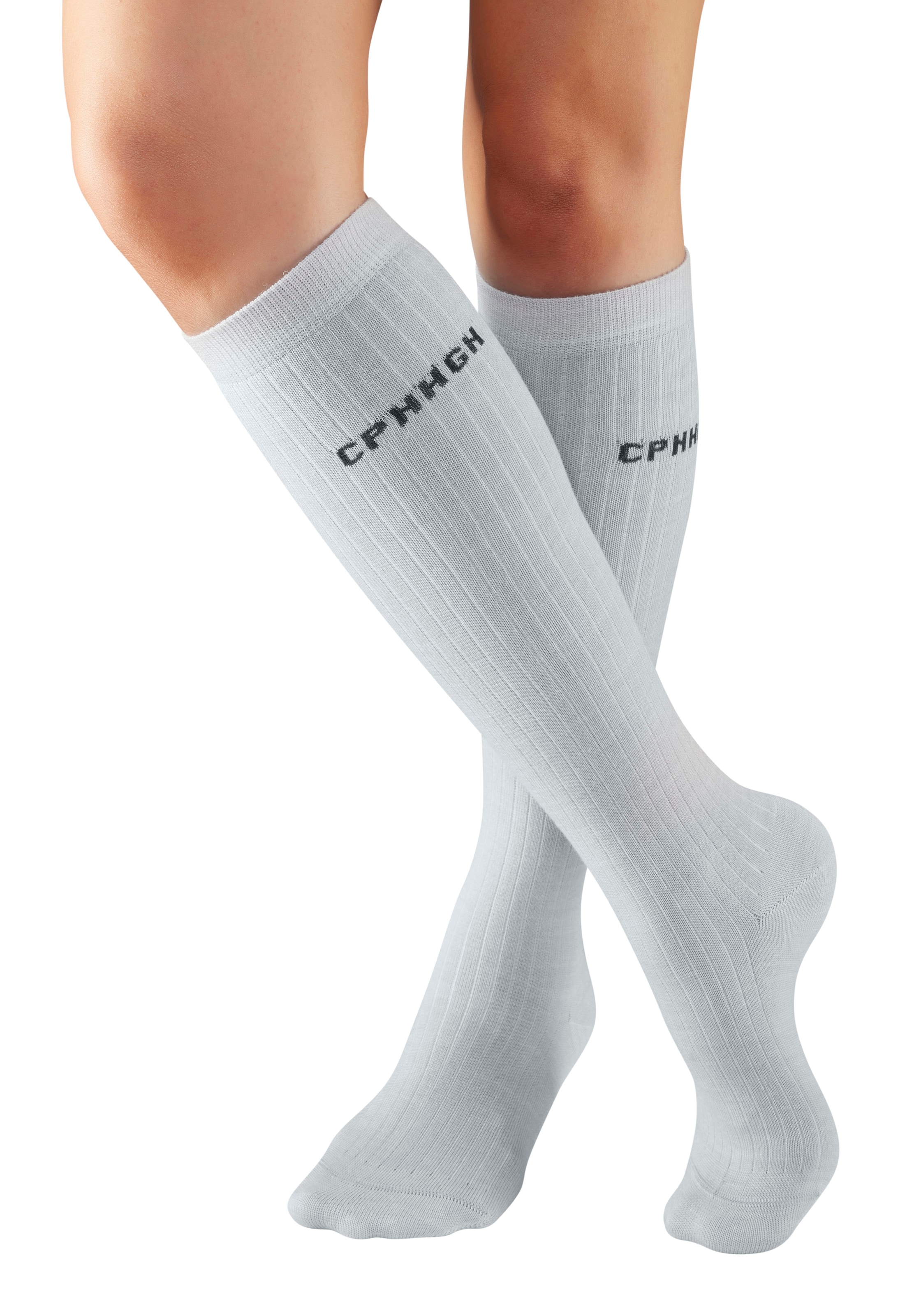 Copenhagen Studios Kniestrümpfe Packung, 2 Paar tlg. mit weicher wärmender Wolle