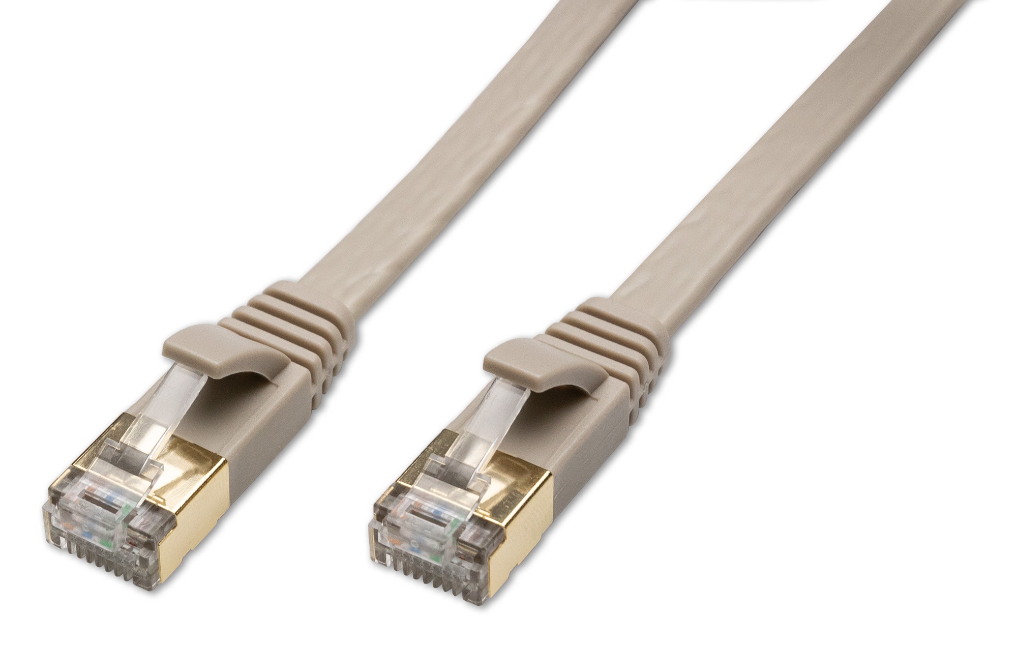CAPTIVA Computer-Kabel »Kabel Patchkabel CAT 8 Kabel für Netzwerk, LAN und Ethernet 10m grau«