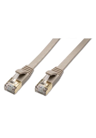 Computer-Kabel »Kabel Patchkabel CAT 8 Kabel für Netzwerk, LAN und Ethernet 10m grau«