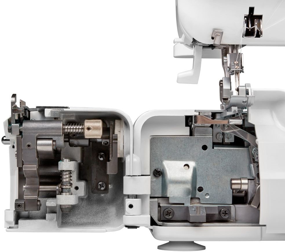 Medion® Overlock-Nähmaschine »MD 18030«, Nähen mit 3 oder 4 Fäden gleichzeitig