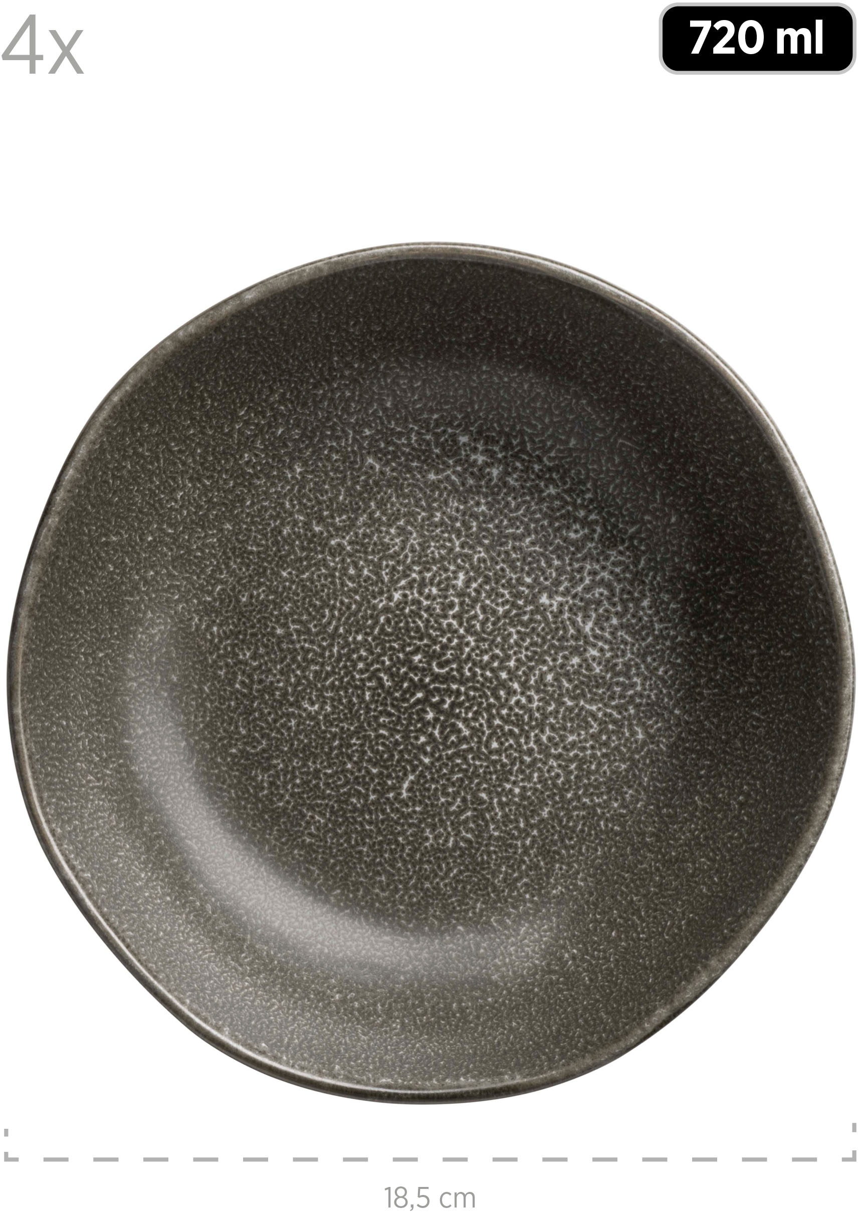 MÄSER Teller-Set »MARLENA, Geschirr-Set, Keramik«