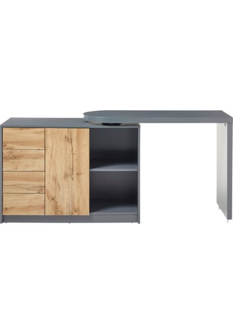 MCA furniture Schreibtisch »Mantua«, mit Regalschrank, Tischplatte Schwenkbar kaufen